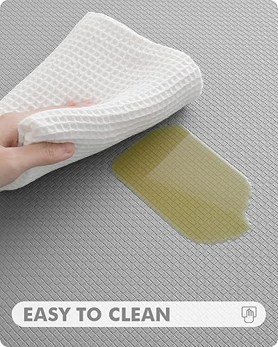 Miniatura 3 de COLG - Alfombra de camino de cocina, acolchada antifatiga, antideslizante, acolchada, para piso, tapete de cocina de espuma de 17 x 79 pulgadas de