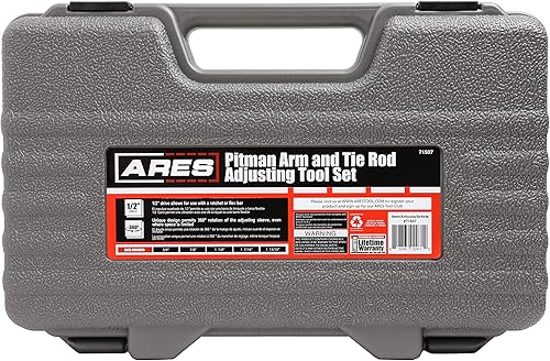 Miniatura 14 de ARES 12109 – Juego de herramientas de barra de acoplamiento interior maestro de 13 piezas – Incluye 12 adaptadores de llave Crowfoot Moly Crowfoot