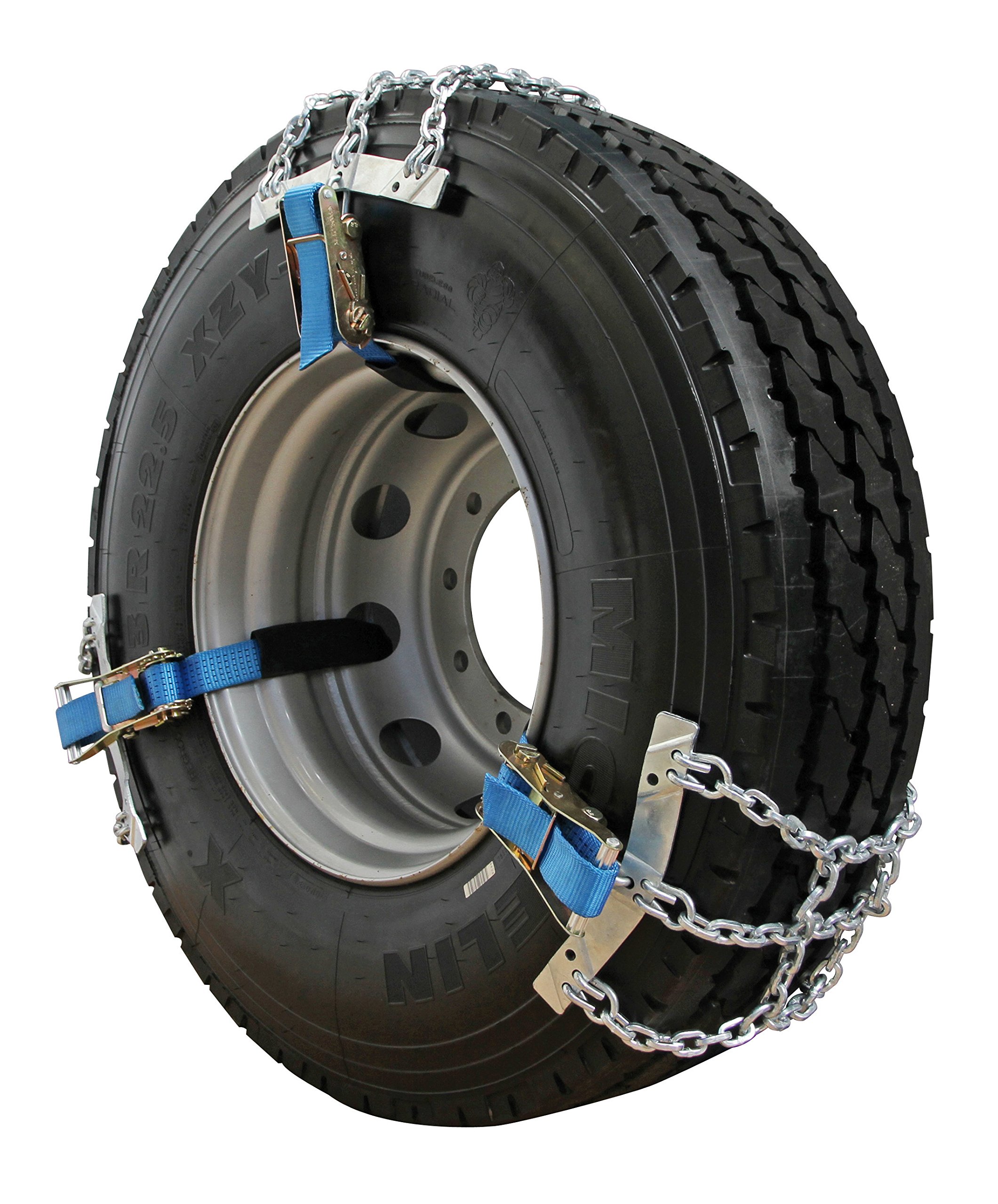 Schneeketten SnowDrive 2x Sektorketten 1E Europa-Pro Serie, modular, 31x20mm, Ø 5,5mm für Lastwagen / LKWs