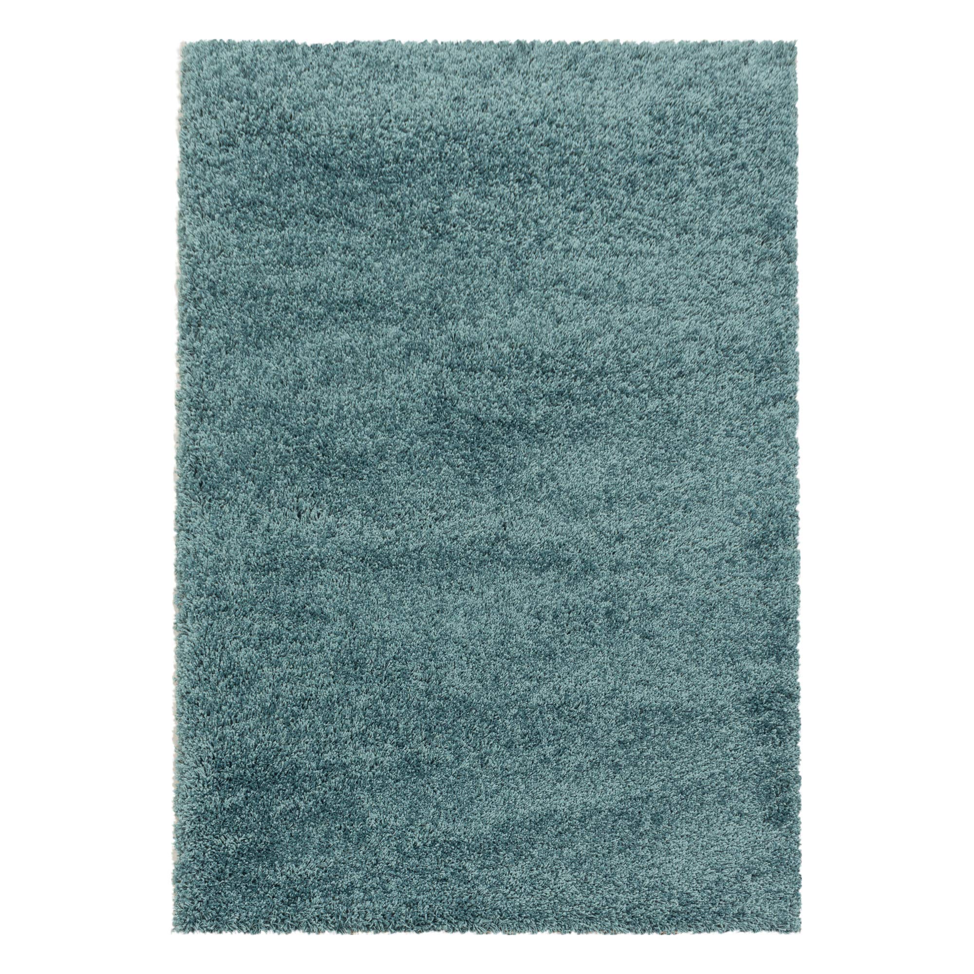 Hochflor Teppich, Einfarbig, Flauschiger Langflor Teppich, Shaggy Flokati, Rechteckig, Multi Teppich, Wohnzimmerteppich