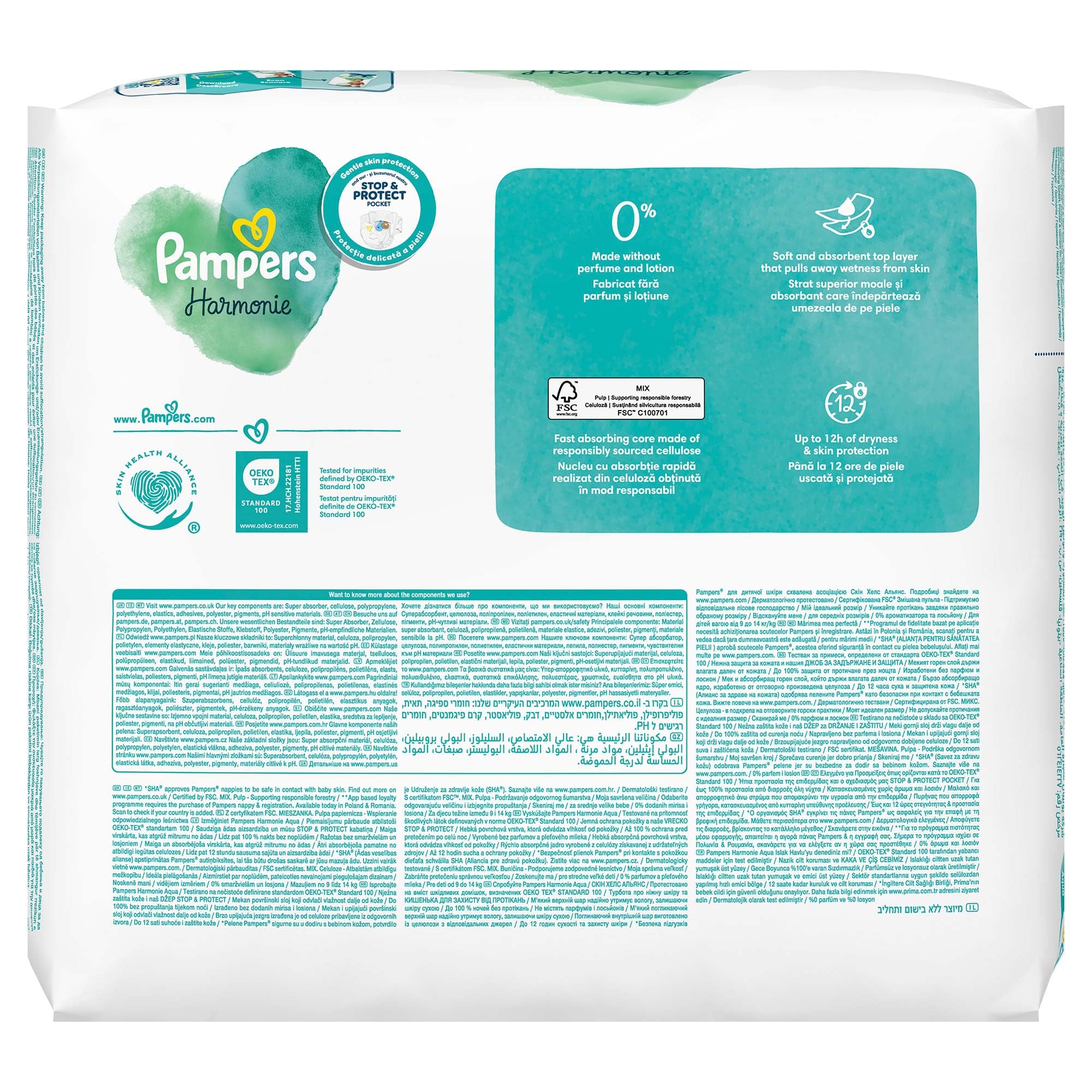 Pampers Prima Harmonie Bebek Bezi İkiz Paket 4 Beden 28 Adet