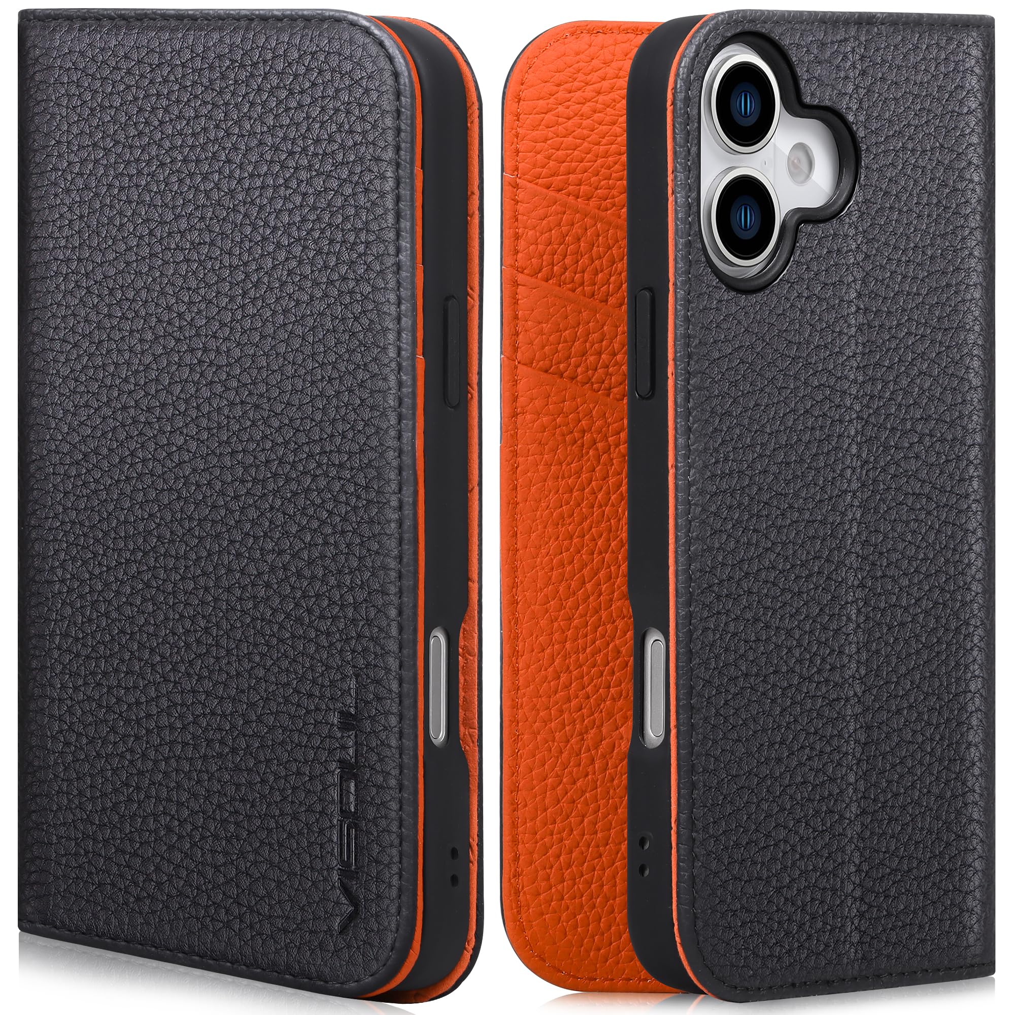 VISOUL iPhone 17 対応 ケース 手帳型 本革 アイフォン17 手…