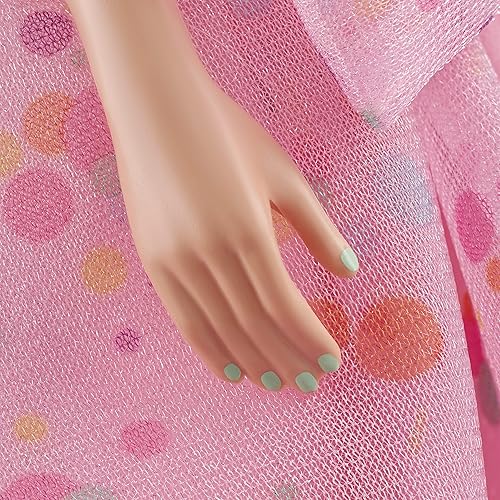 Miniatura 3 de Barbie Muñeca Signature Birthday Wishes (11.5 pulgadas rubia) con vestido y zapatos de tul rosa, con embalaje personalizable, regalo para niños de 6