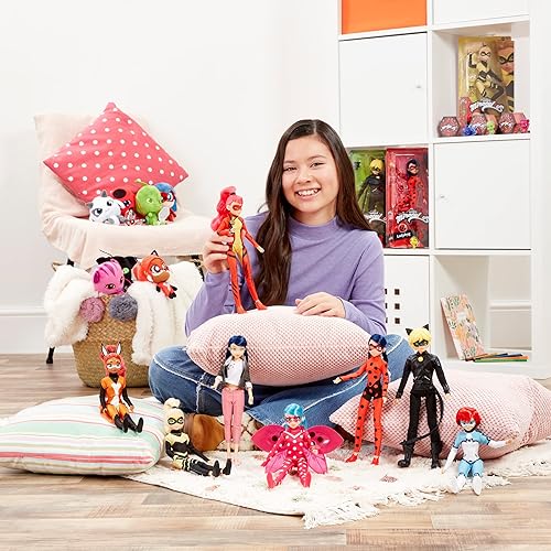 Miniatura 2 de Milagrosa Ladybug and Cat Noir Toys Ladydragon Fashion Doll  Muñeca articulada de 10.2 in con accesorios  Fei Wu Superhero Ladydragon Figurine Toys