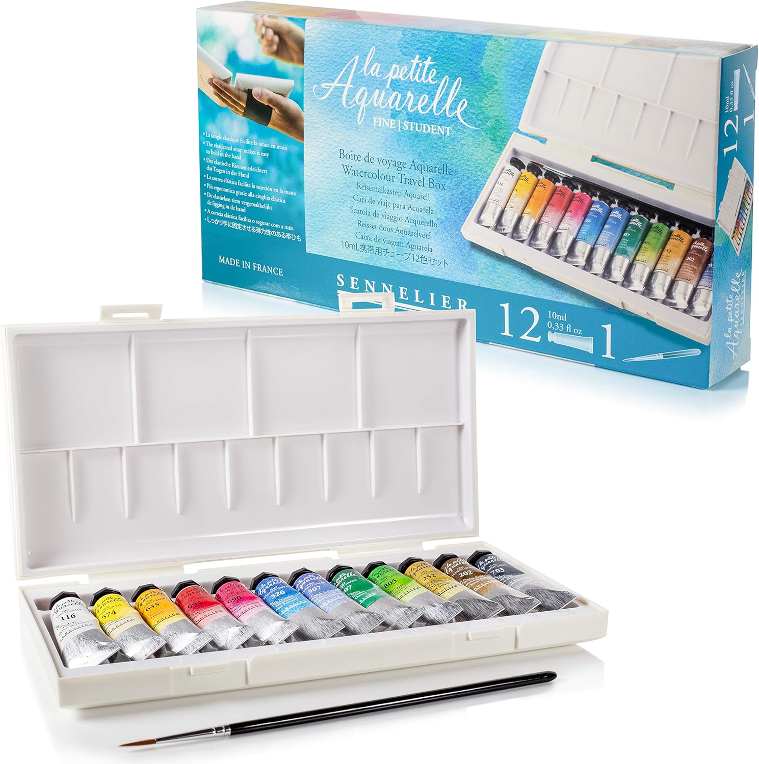 Sennelier La Petite Aquarelle 12 10Ml Tubes