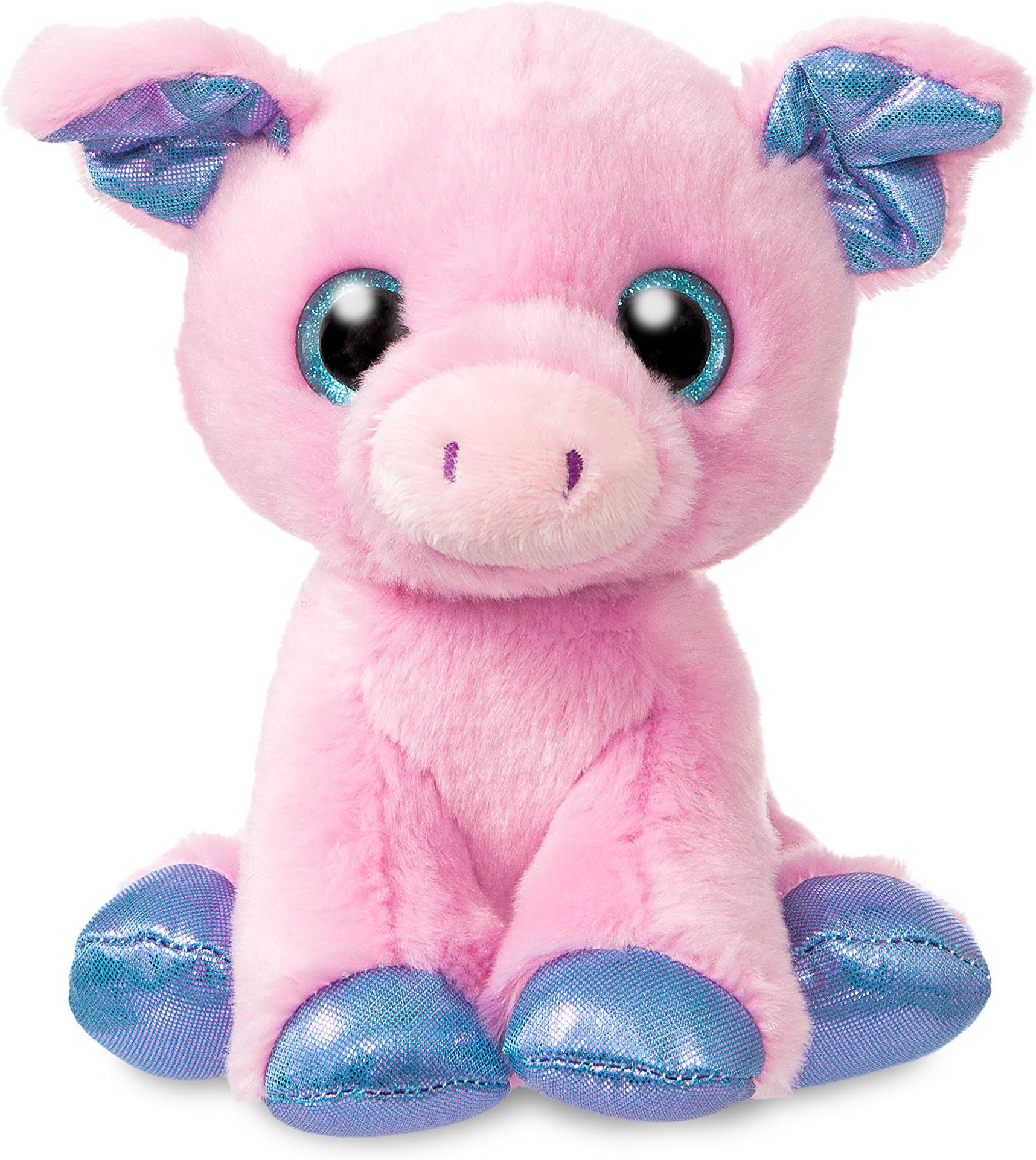 AURORA60947, Sparkle Tales, Primrose Pig, Soft Toy, 7In, Pink, 7-Inch