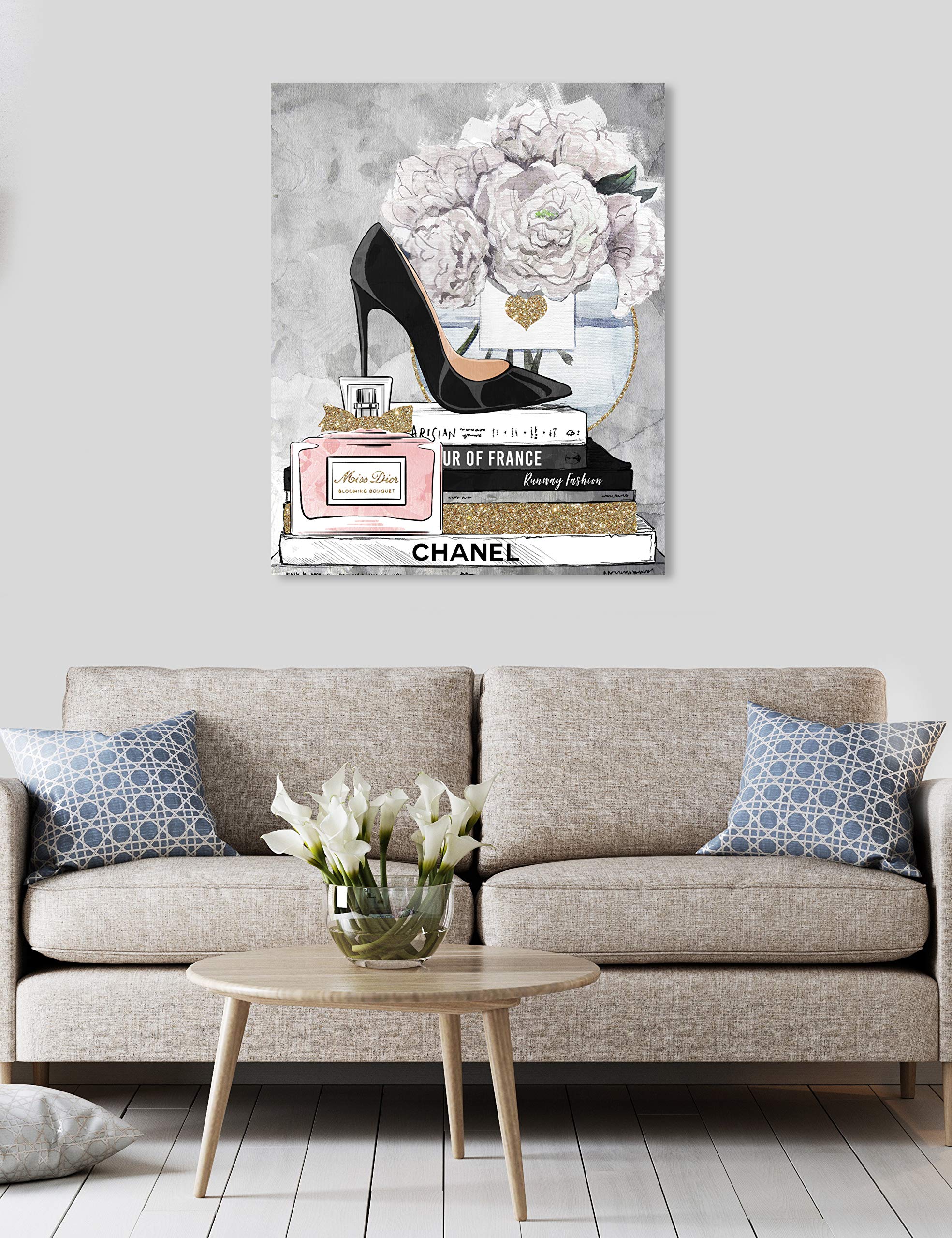 水彩画 Miss Dior by Oliver Gal Amazon.com: The Oliver Gal Artist Co. Fashion and Glam Wall