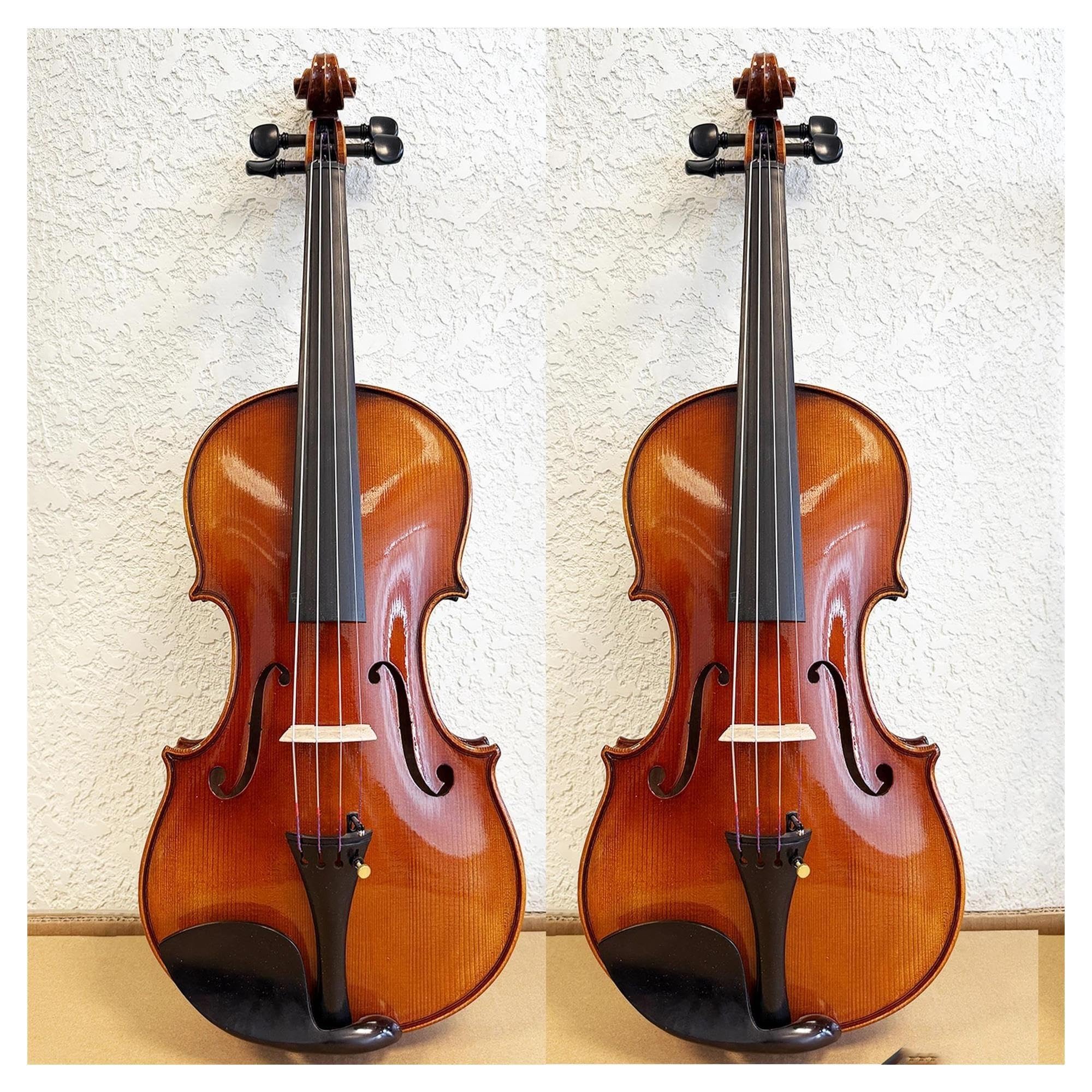 Praktische Violine Geige Mit Tigerstreifen