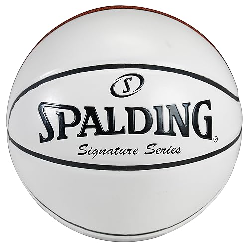 Spalding Signature Series Autograph Basketball, Faux Leather, 23.2"L x 23"W