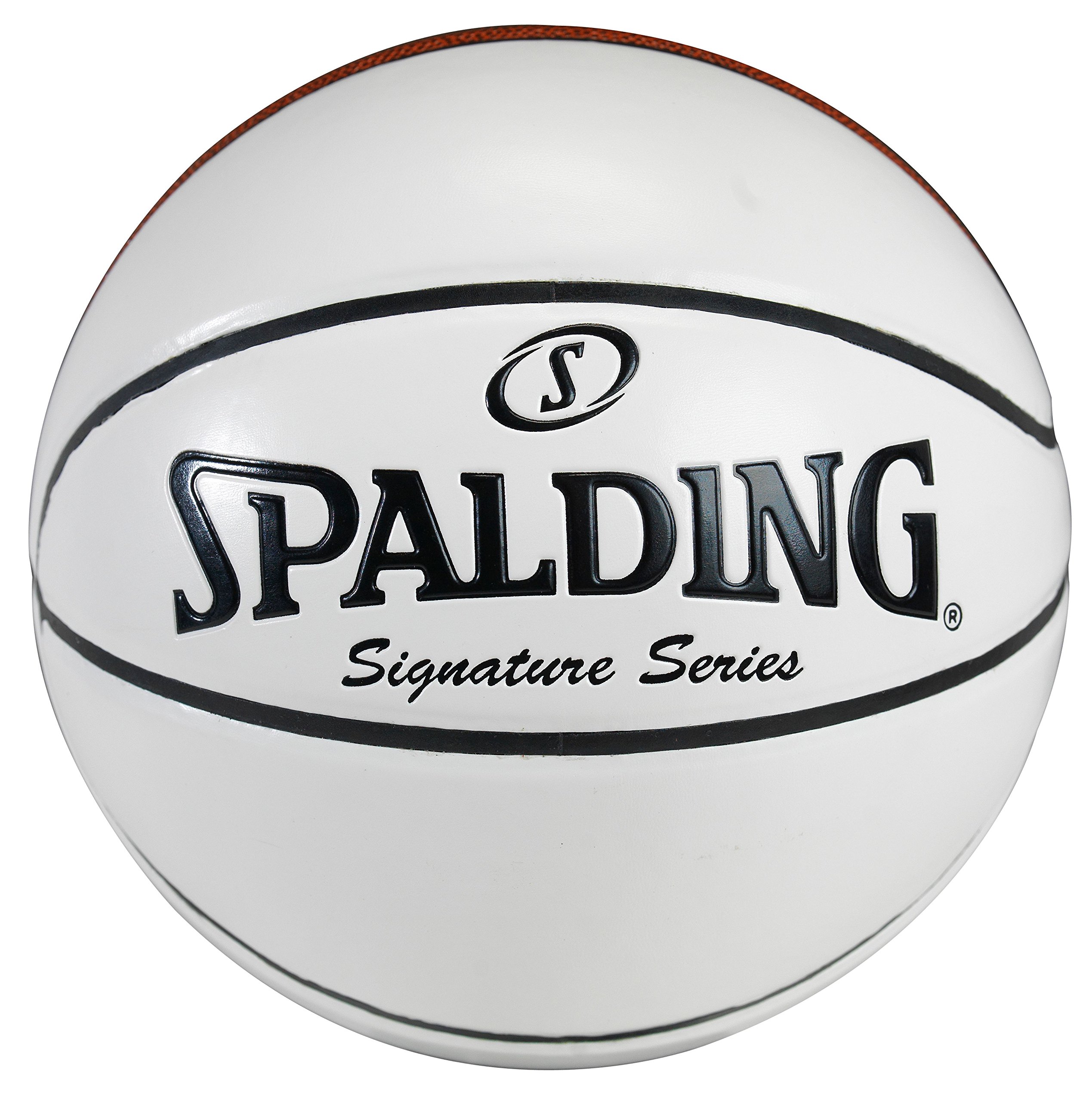 Spalding Signature Series Autograph Basketball, Faux Leather, 23.2"L x 23"W x 24.8"H