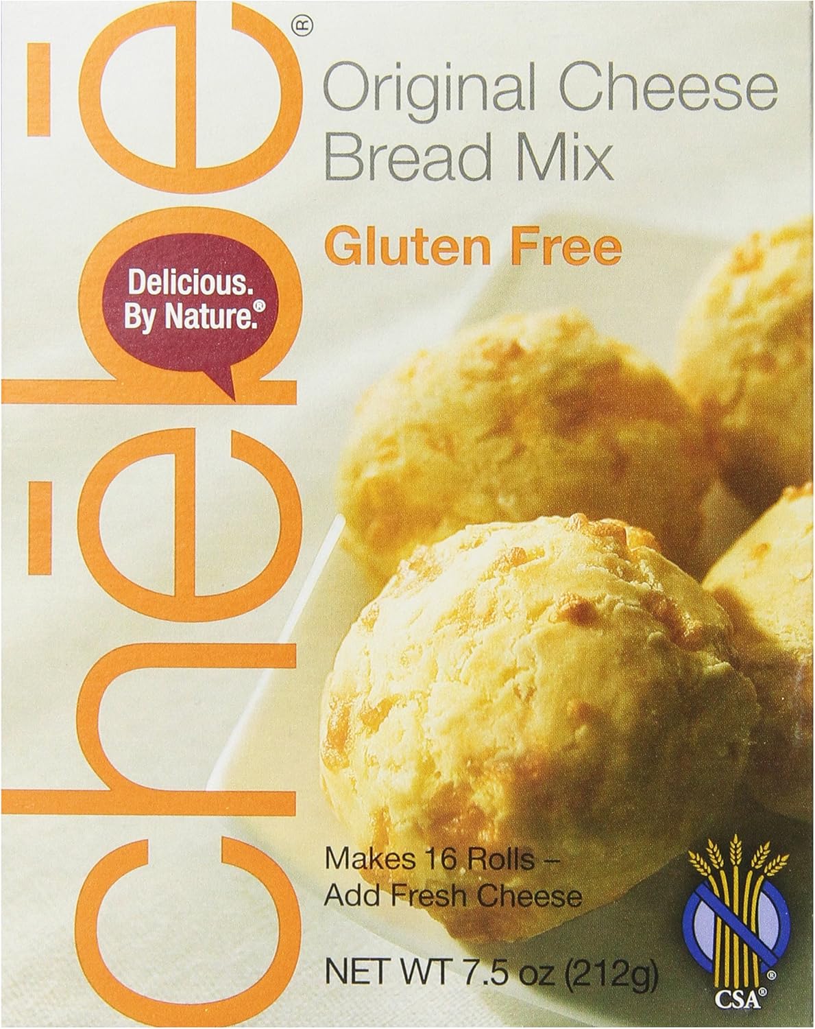 Chebe Bread Original Cheese Bread Mix, Gluten Free, 7.5Ounce Bags