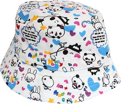 Baby Kids Girls Canvas Cotton Panda 