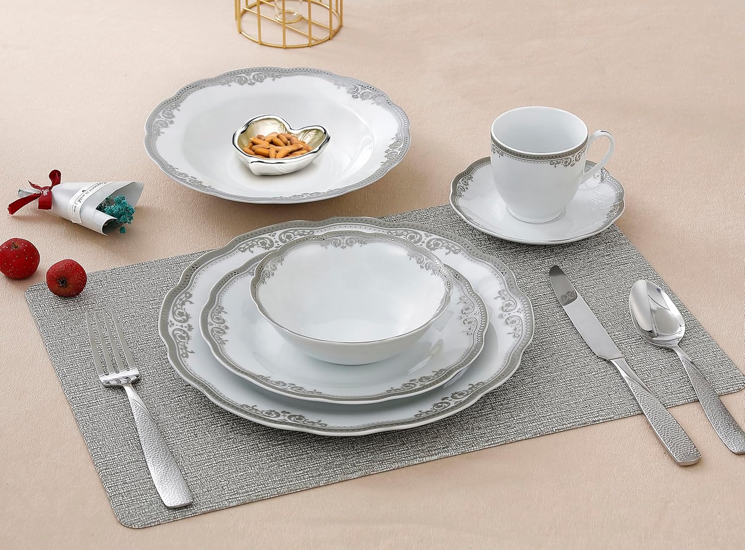 美品』食器 源右衛門窯 食器セット各二客✕11種揃 美品