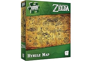 The Legend of Zelda: Breath of the Wild - 1,000-Piece Jigsaw Puzzle Adventure