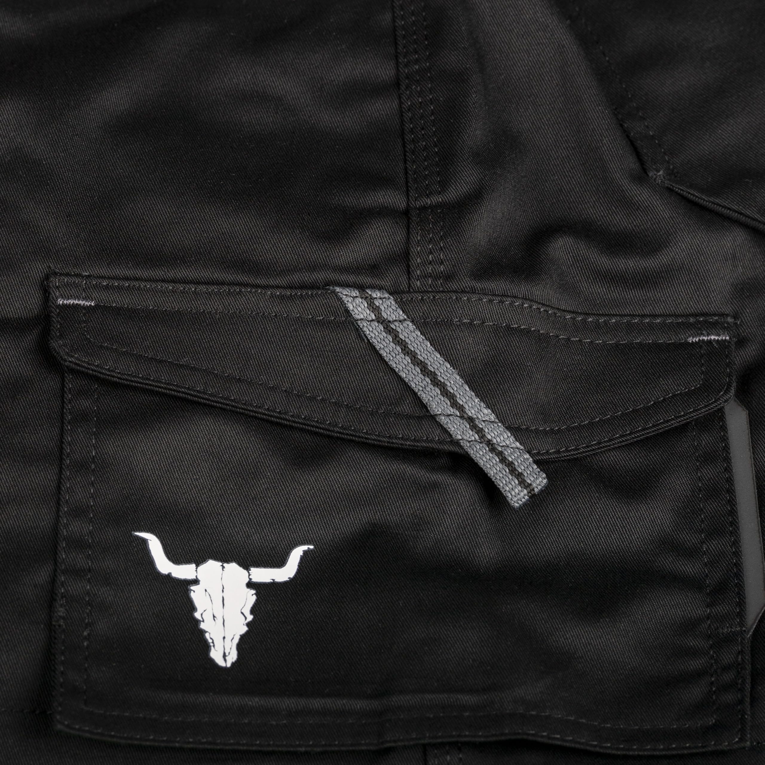 WÜRTH MODYF Damen Arbeitsshorts Stretch X - Wacken Edition - Gr. 32-48 | Kurze Cargo-Arbeitshose – ideal für Festival, Freizeit und aktive Tage im Freien.