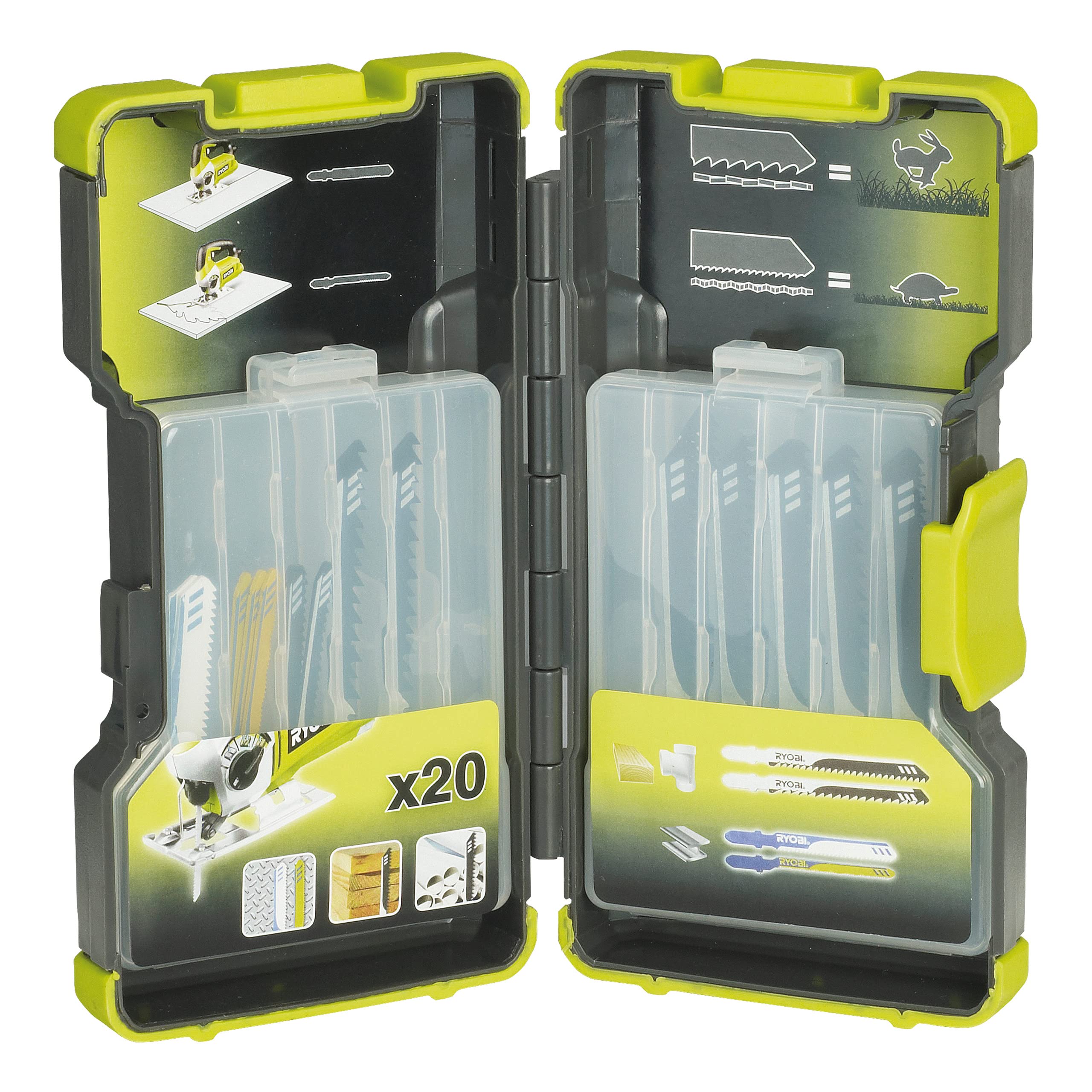 Ryobi Rak-20Jb Jigsaw Blade Set Of 20 