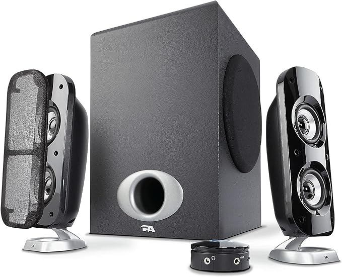 Amazon.com: Cyber Acoustics CA-3810 2.1 Multimedia Speaker System with ...