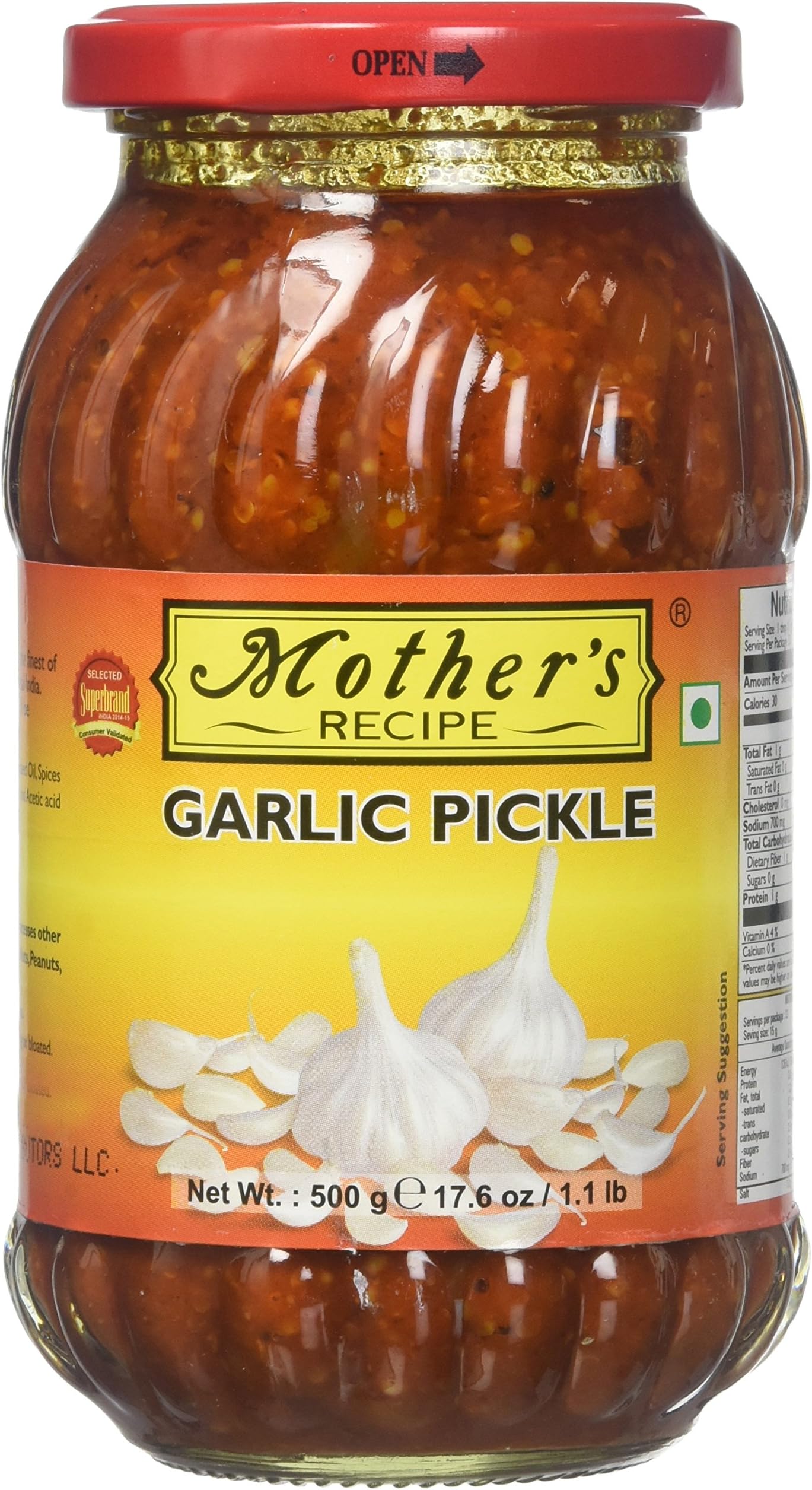 M R Garlic Pickle 500g