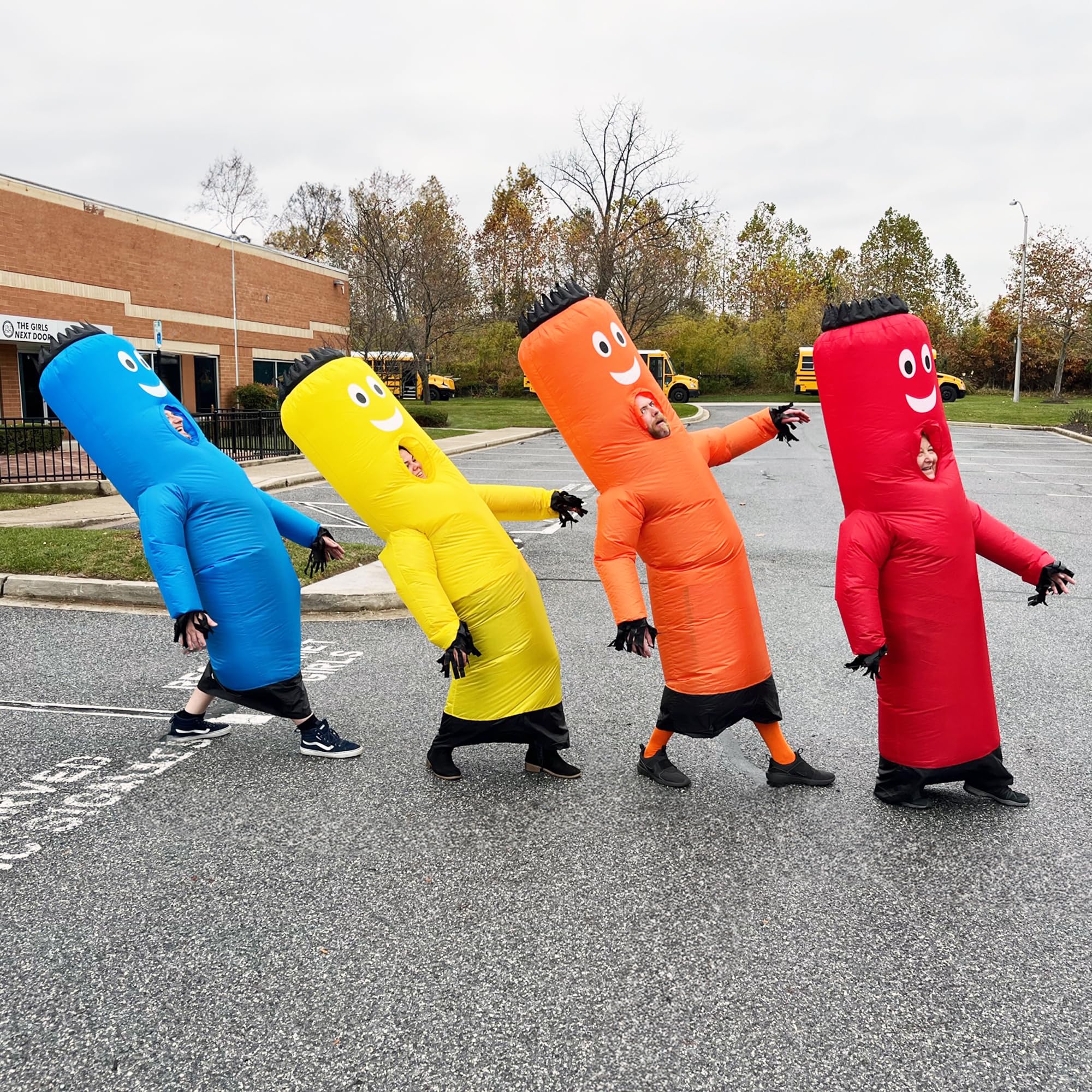 Snapklik.com : LookOurWay Inflatable Tube Man Costume
