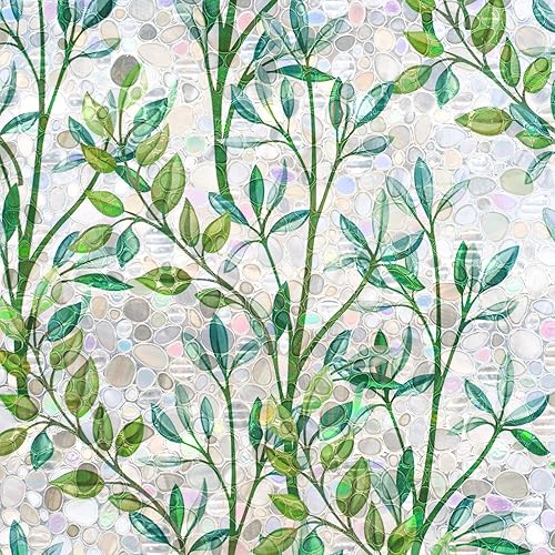 Miniatura 8 de LEMON CLOUD Película opaca total para ventana, privacidad y adherencia estática, cubierta de ventana negra esmerilada, película 100% opaca para