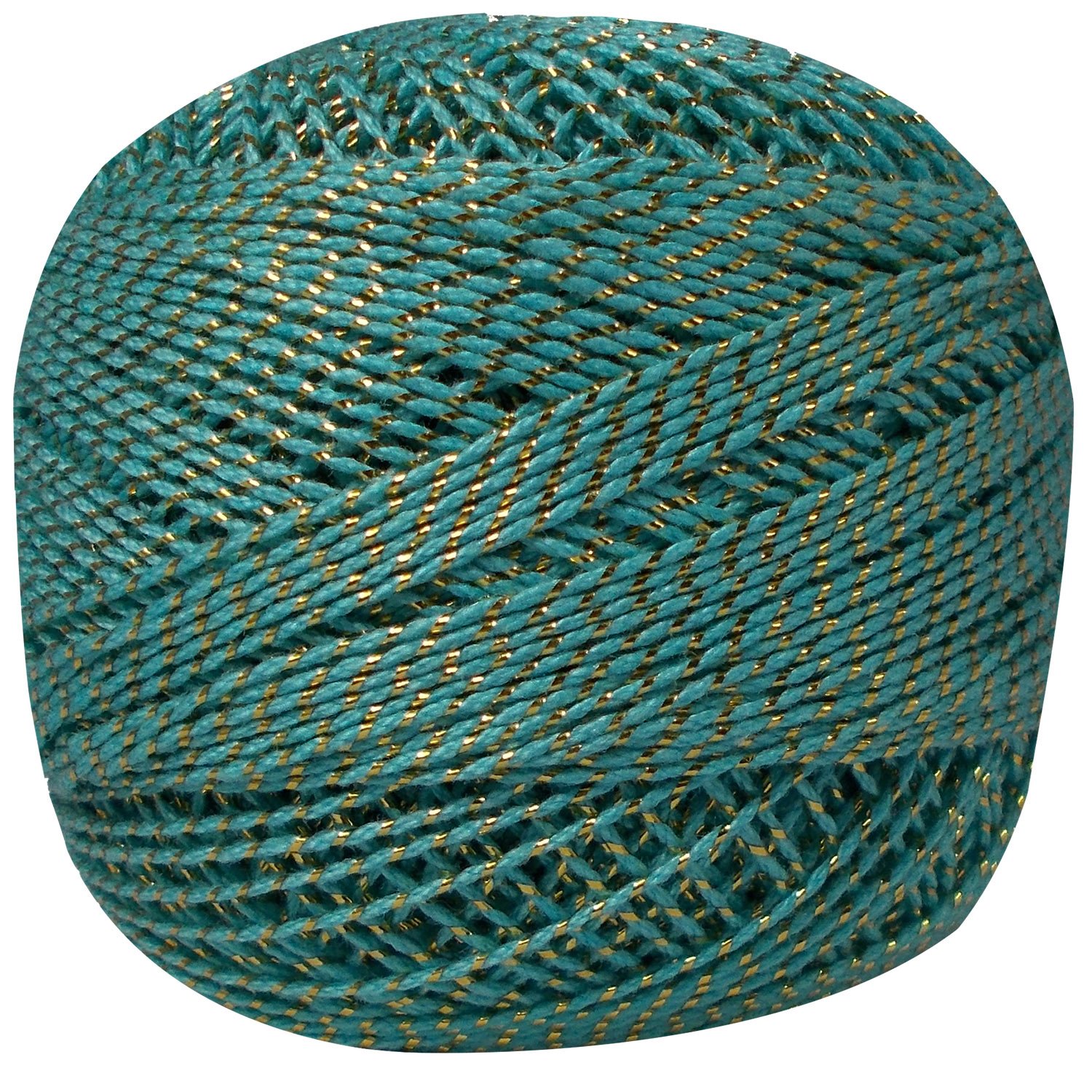 Lot de 10 fils à crochet en coton doré métallique pour point de croix, tricot, tatouage, napperons, écheveaux, dentelles, loisirs créatifs