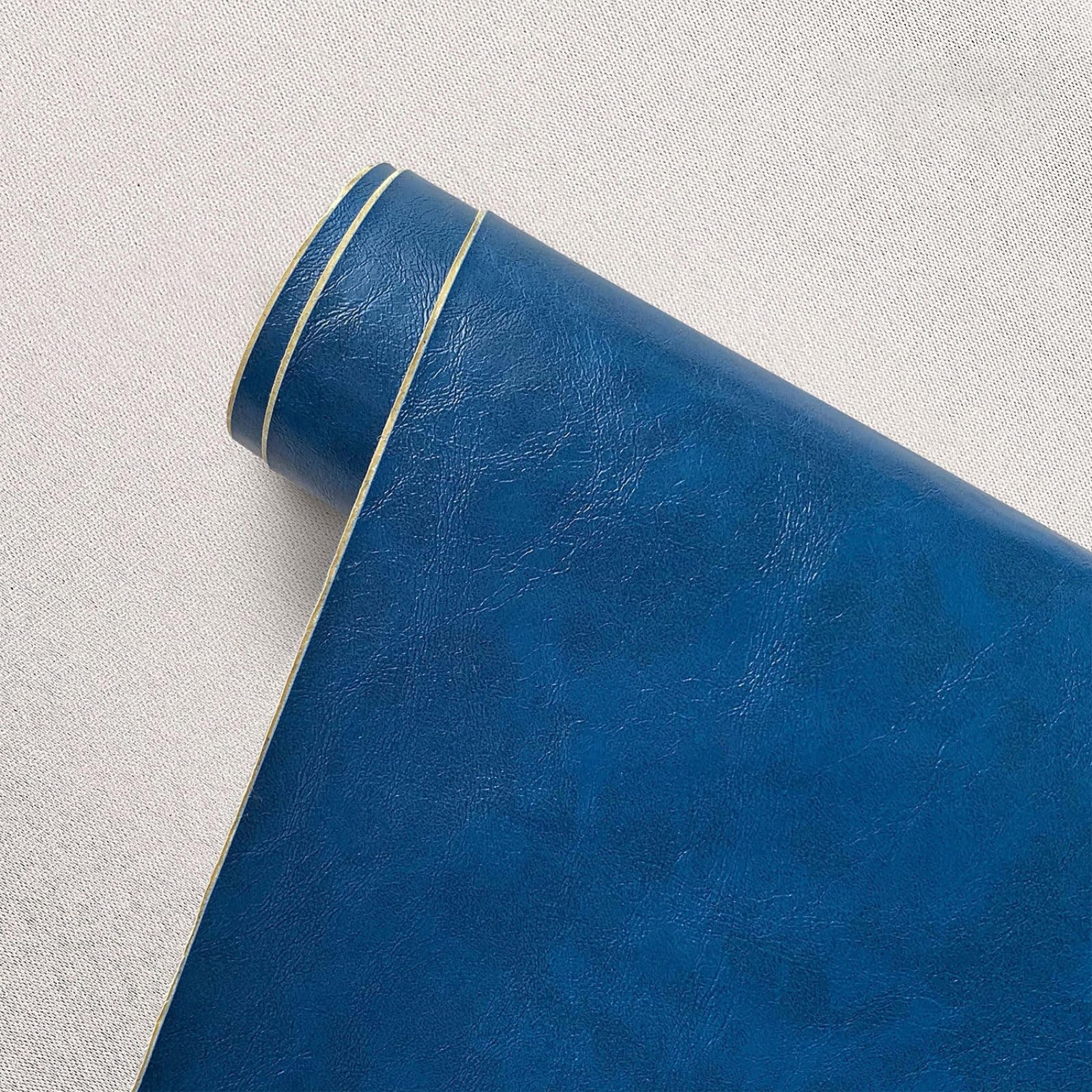 Patch De RéParation En Cuir Patchs Kit De RéParation Auto-AdhéSifs Tissu En Cuir Pu Tissus De CanapéS SièGes D'Auto Trous De RéParation DéChirures, BrûLures, Taches bleu royal 69 x 400 cm