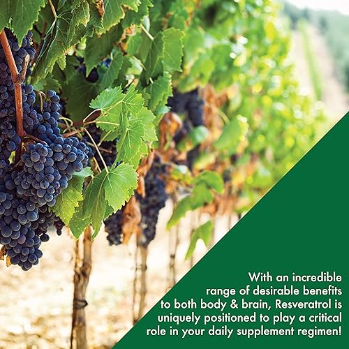 Miniatura 3 de Resveratrol como ResVida 100mg Trans-Resveratrol  Apoya el envejecimiento saludable, la producción de energía celular y el metabolismo  Clínicamente