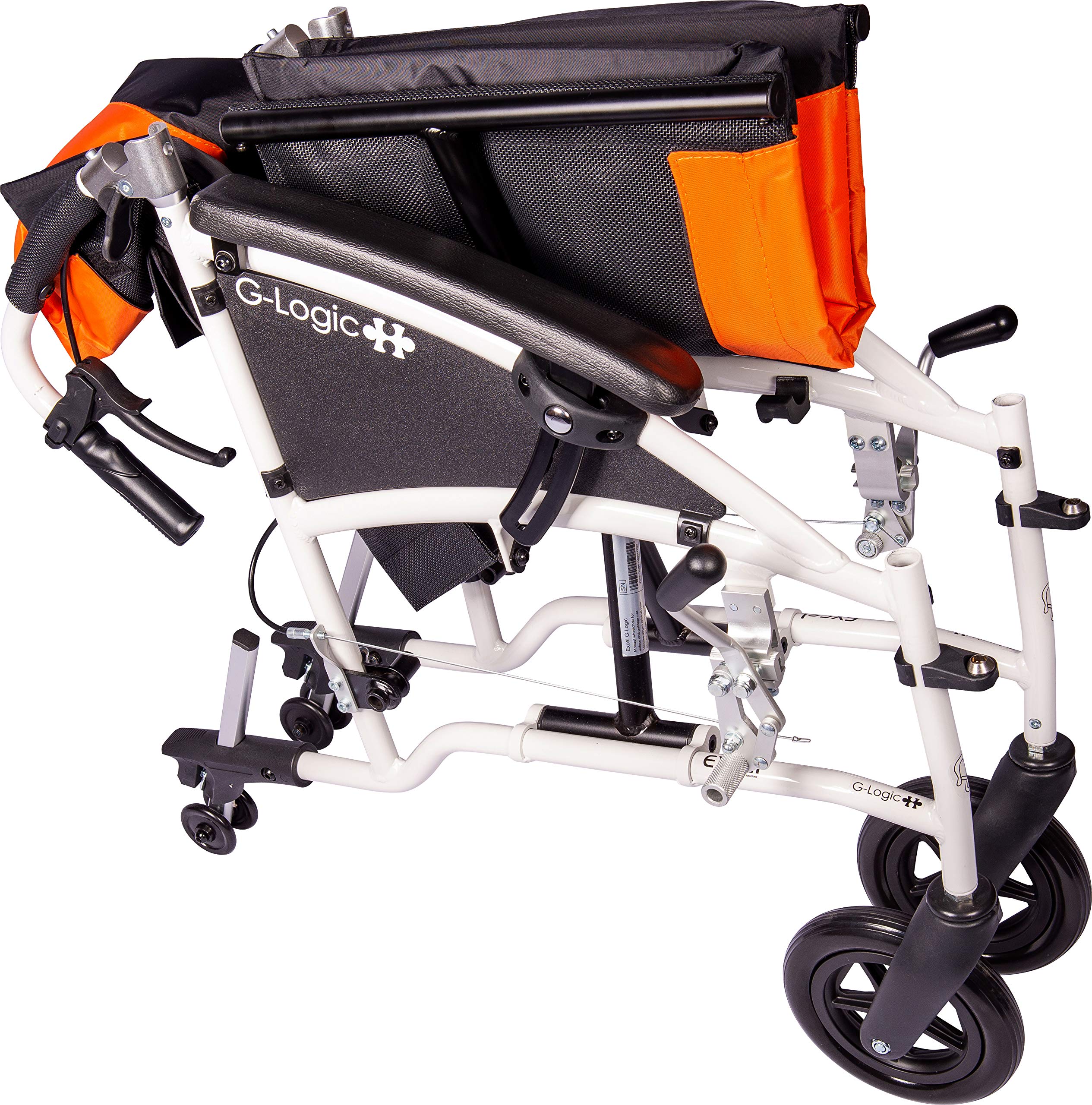 Excel GLogic, Super Lightweight, Aluminium Frame Wheelchair, Folding