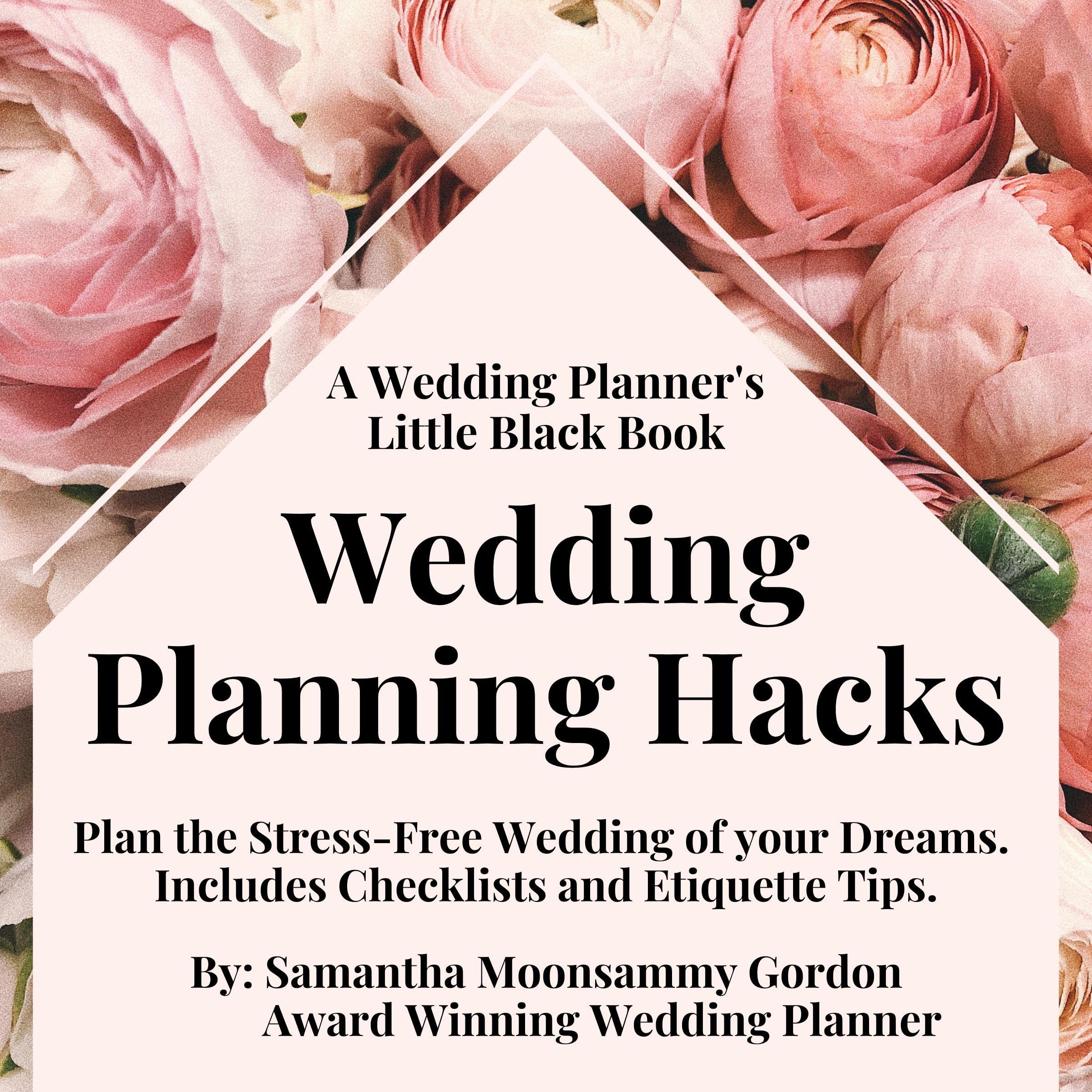 Cover art for A Wedding Planner’s Little Black Book: Wedding Planning Hacks