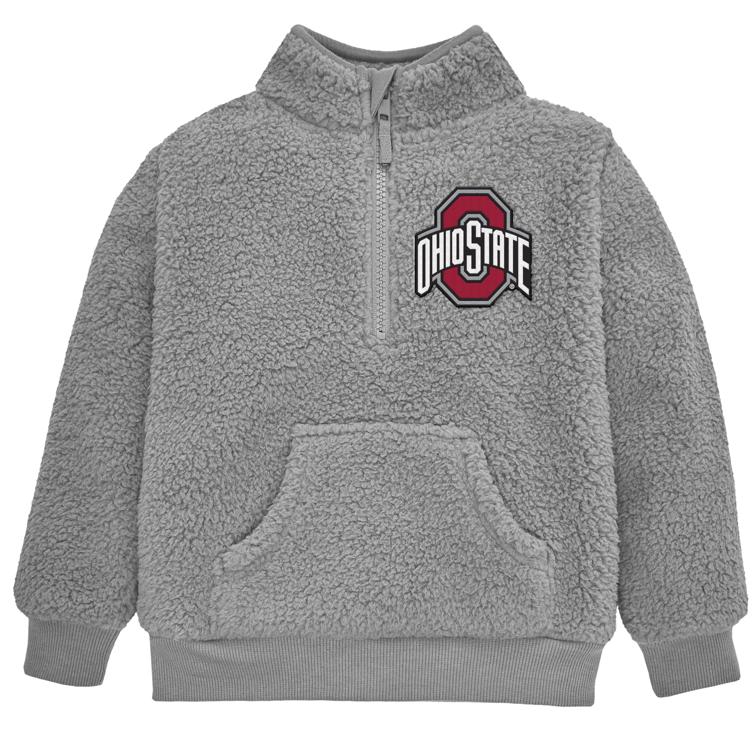 Veste Gerber NCAA bébé en sherpa premium avec col montant isolant