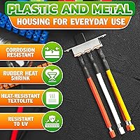 Vista 3 de Interruptor de marcha atrás para ventilador de techo, palanca de 6 pines, interruptor de dirección del ventilador de techo, cables precableados de 6