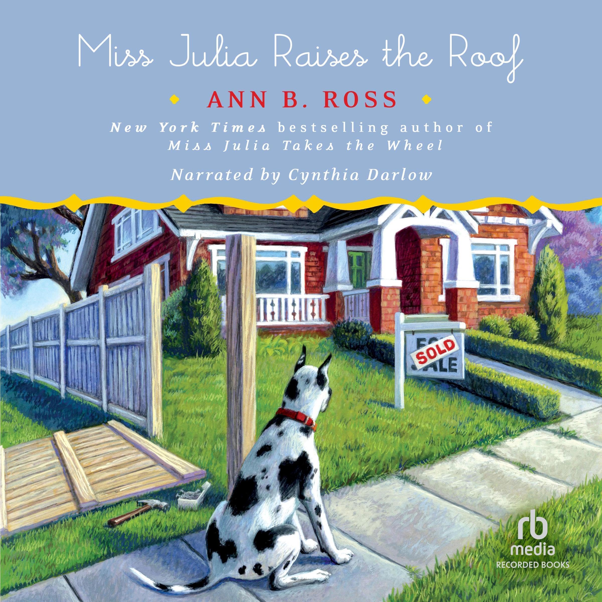 Cover art for Miss Julia Raises the Roof