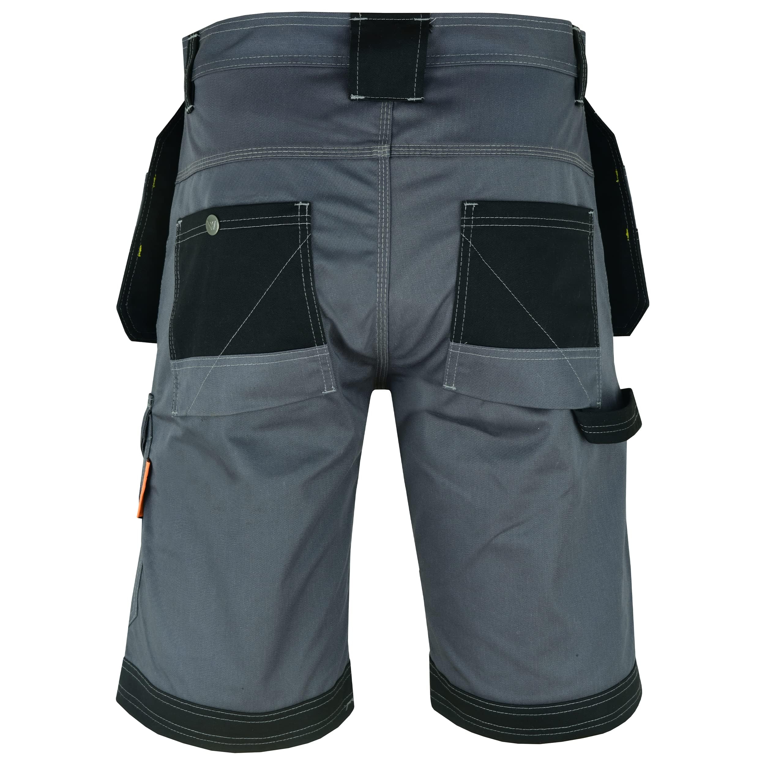 WrightFits Men Holster Work Shorts - Heavy Duty Safety Combat Cargo Summer Shorts - Multi Pockets - Triple Stitched - Durable Workwear — view 3