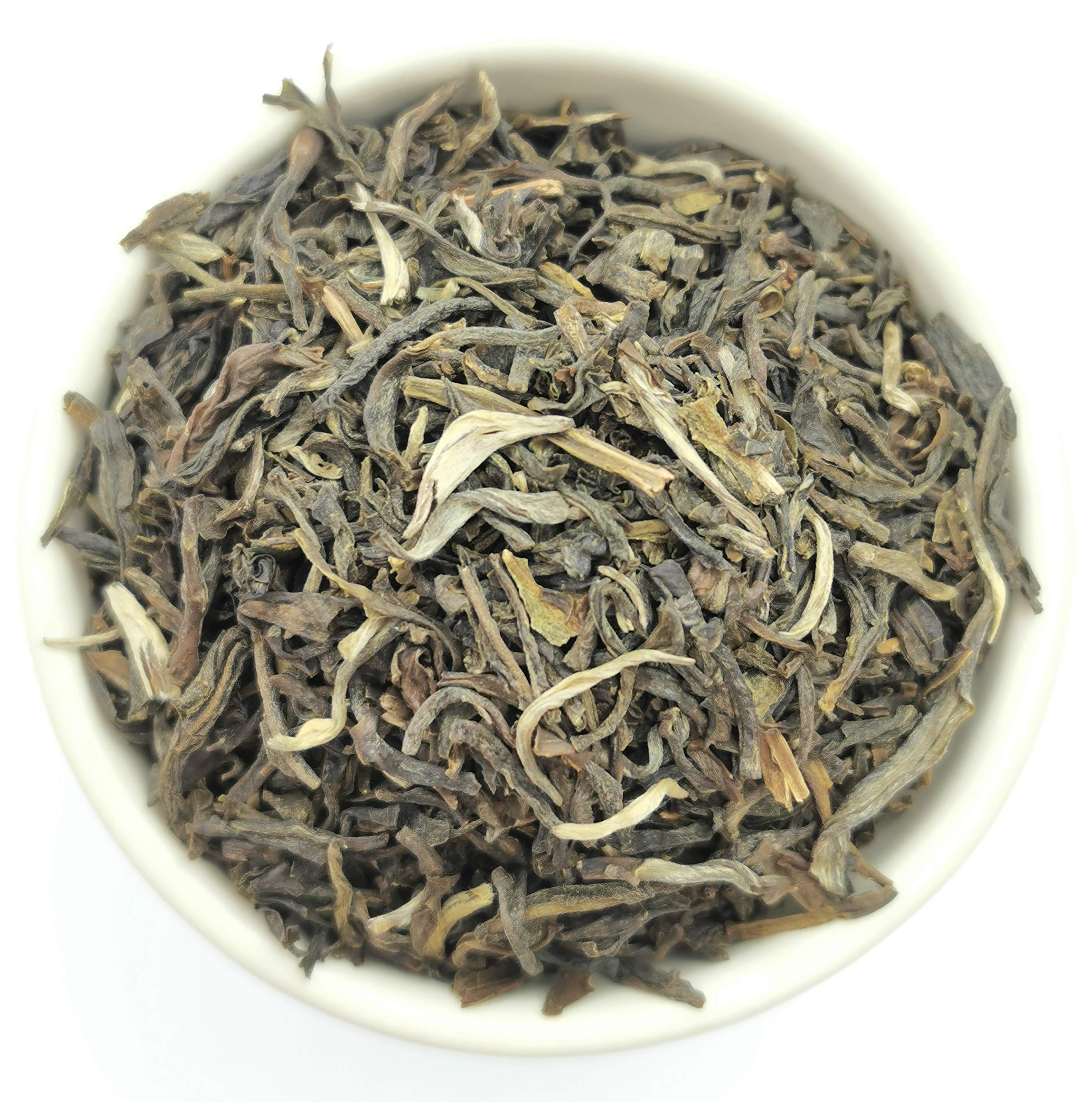 TeaClub Té de Jazmín a Granel 100g – Té Verde con Jazmín Real | Té verde aromatizado naturalmente con flores de jazmín reales, a granel, aroma floral-afrutado