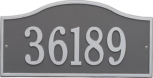 Whitehall Rolling Hills Plaques Standard Wall Address Plaque - Two Line - Thumbnail 2