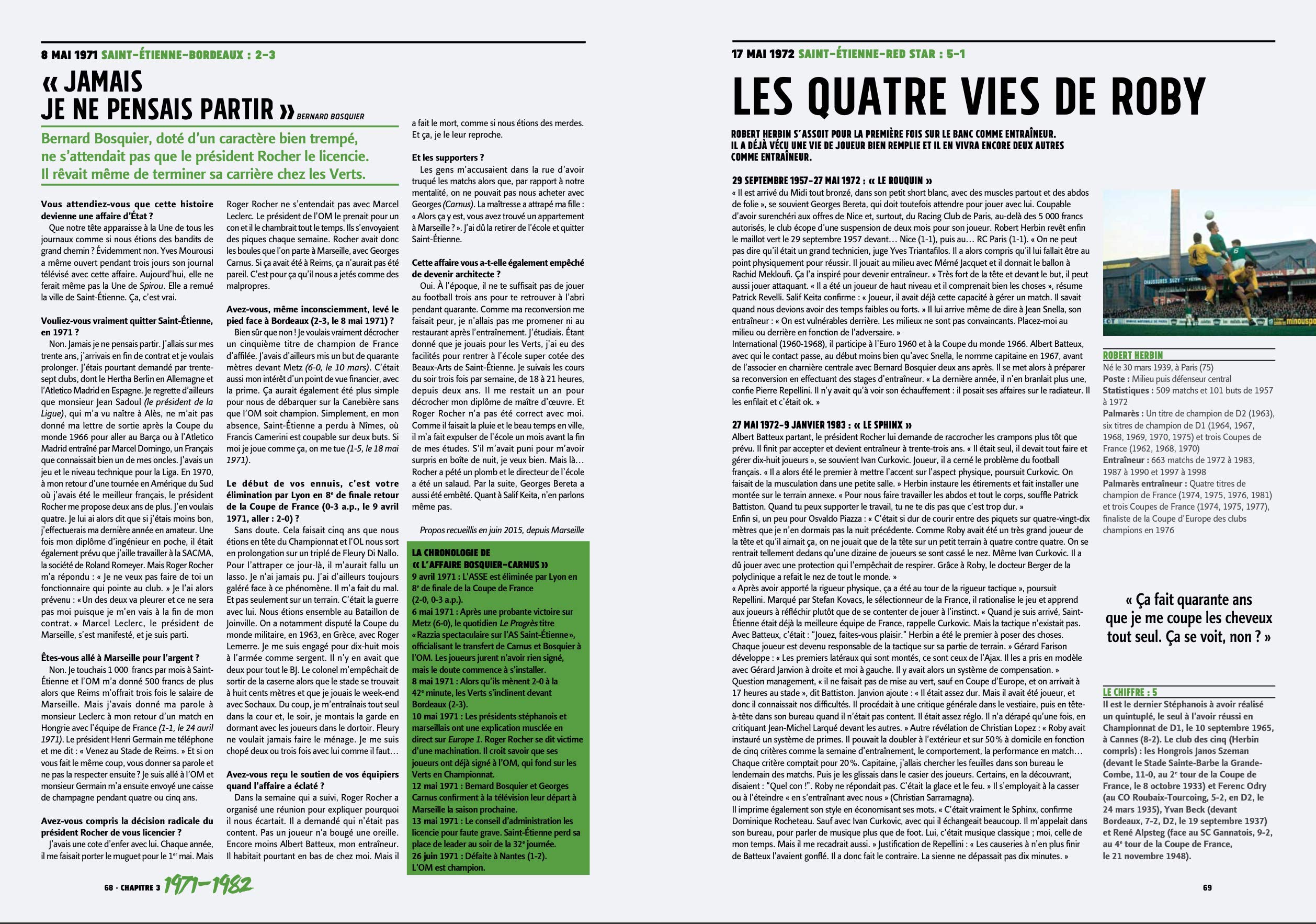 La légende des verts par ceux qui l'ont écrite