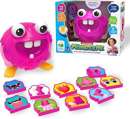 The Learning Journey Early Learning Monster Me - Juguetes y regalos para niños y niñas a partir de 2 años