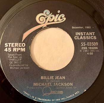 Amazon.com: Michael Jackson - Billie Jean / Can't Get Outta The