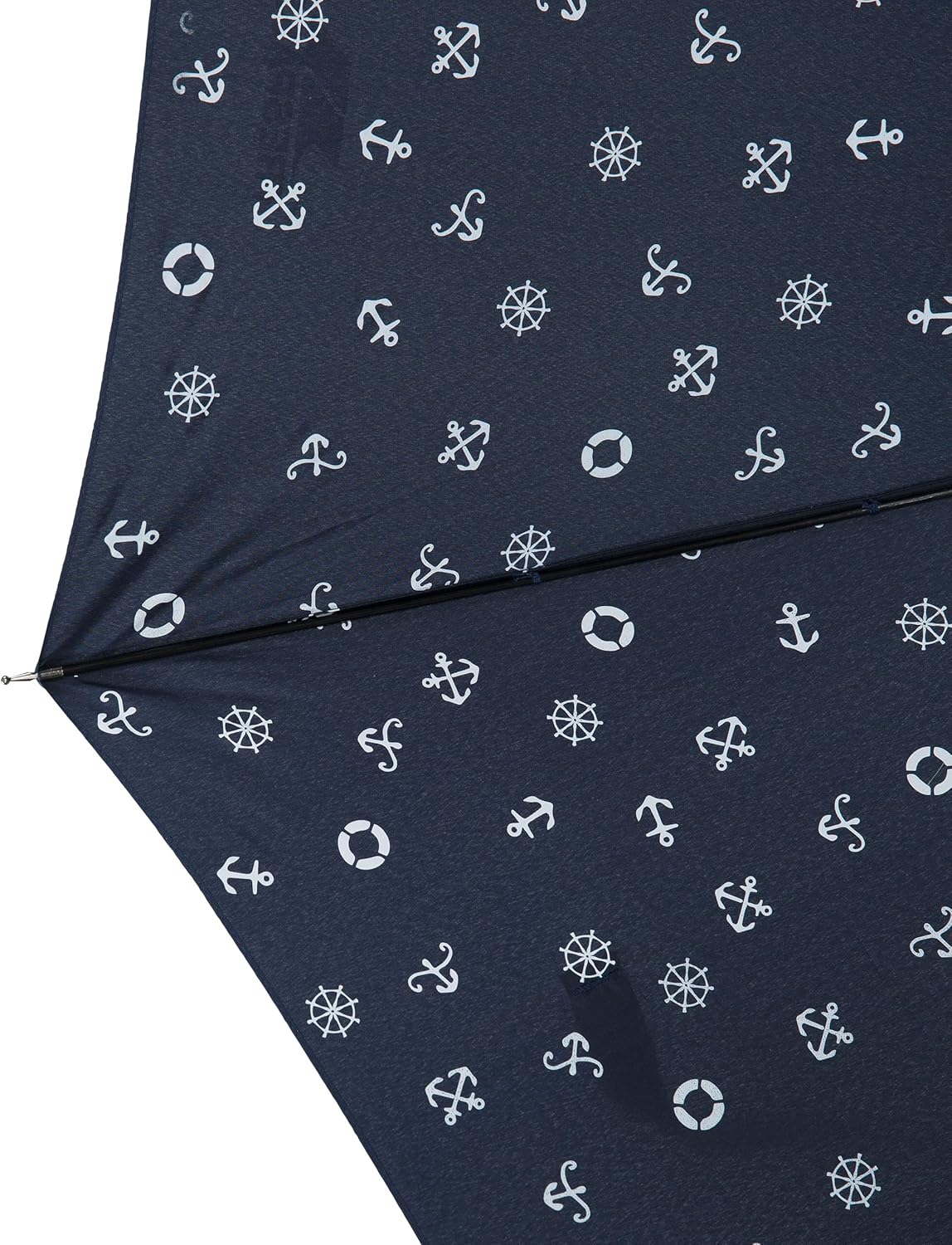 Trespass Umbrella Button Release to Open Inner Print Fibreglass Ribs Rainstorm