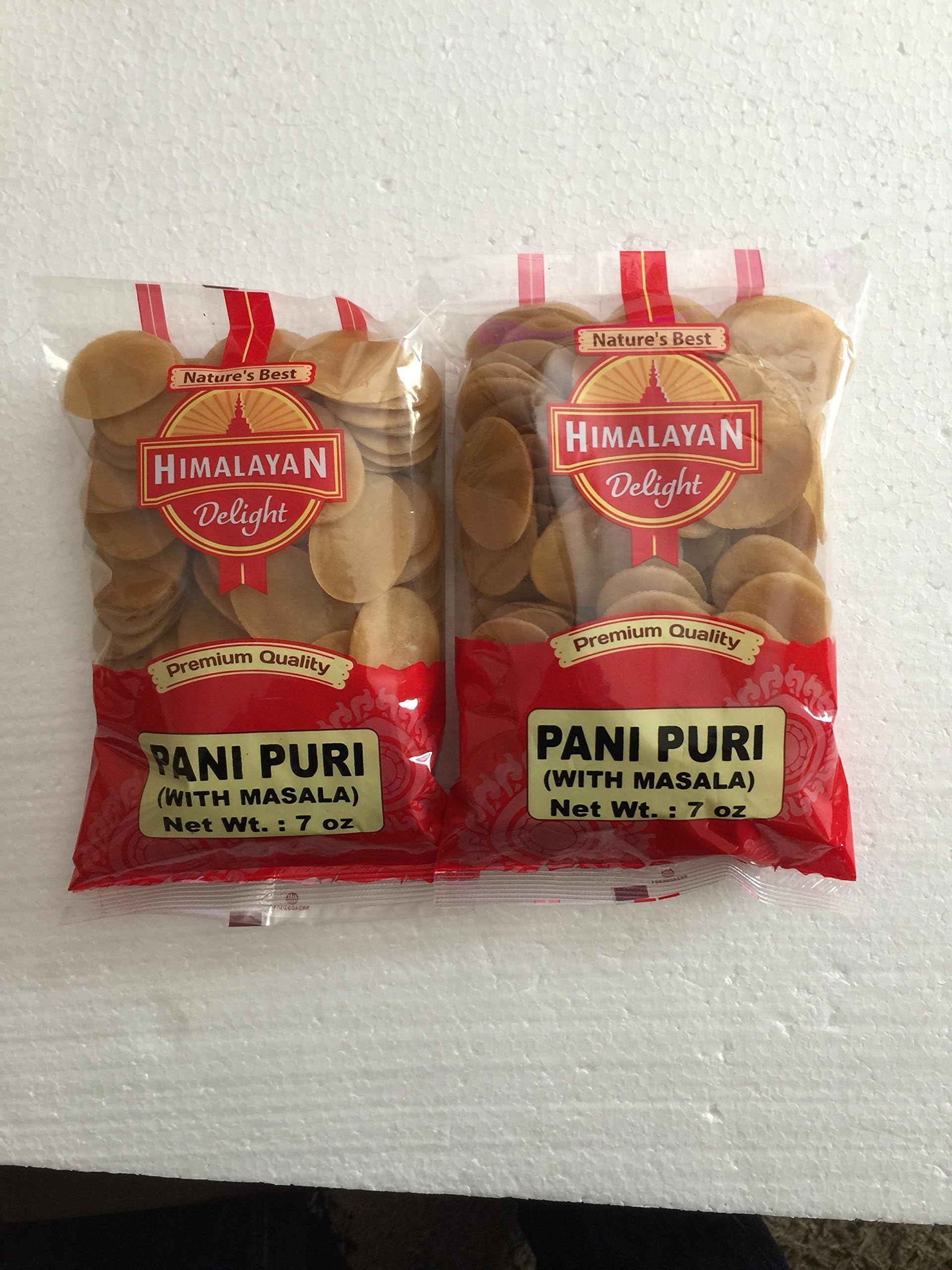 Ready-to-Cook Pani Puri with Masala - 7 Ounces (Pack of 2)