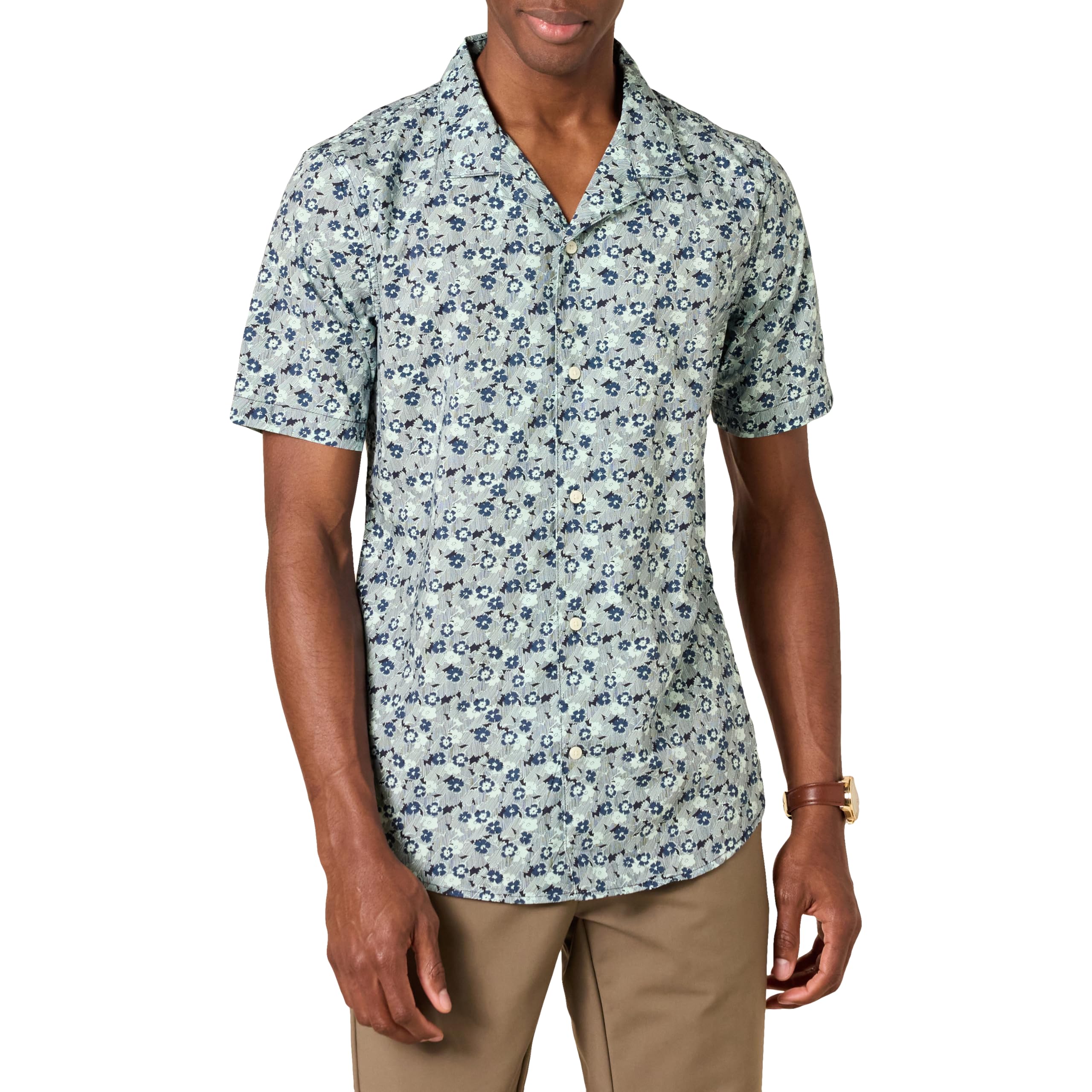 Amazon Essentials Men's Slim Fit Holiday Shirt