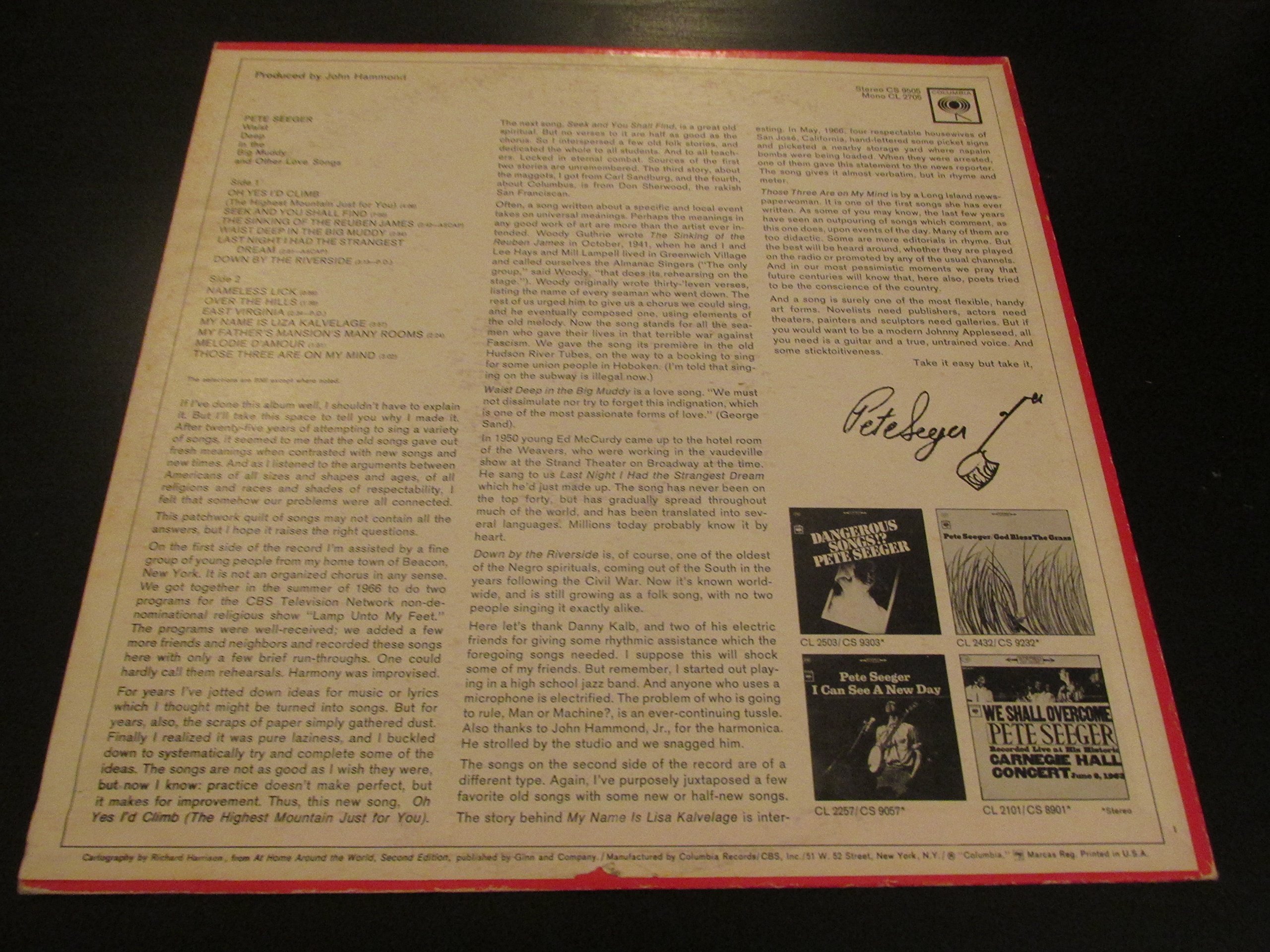 Waist Deep In The Big Muddy And Other Love Songs [Vinyl LP]