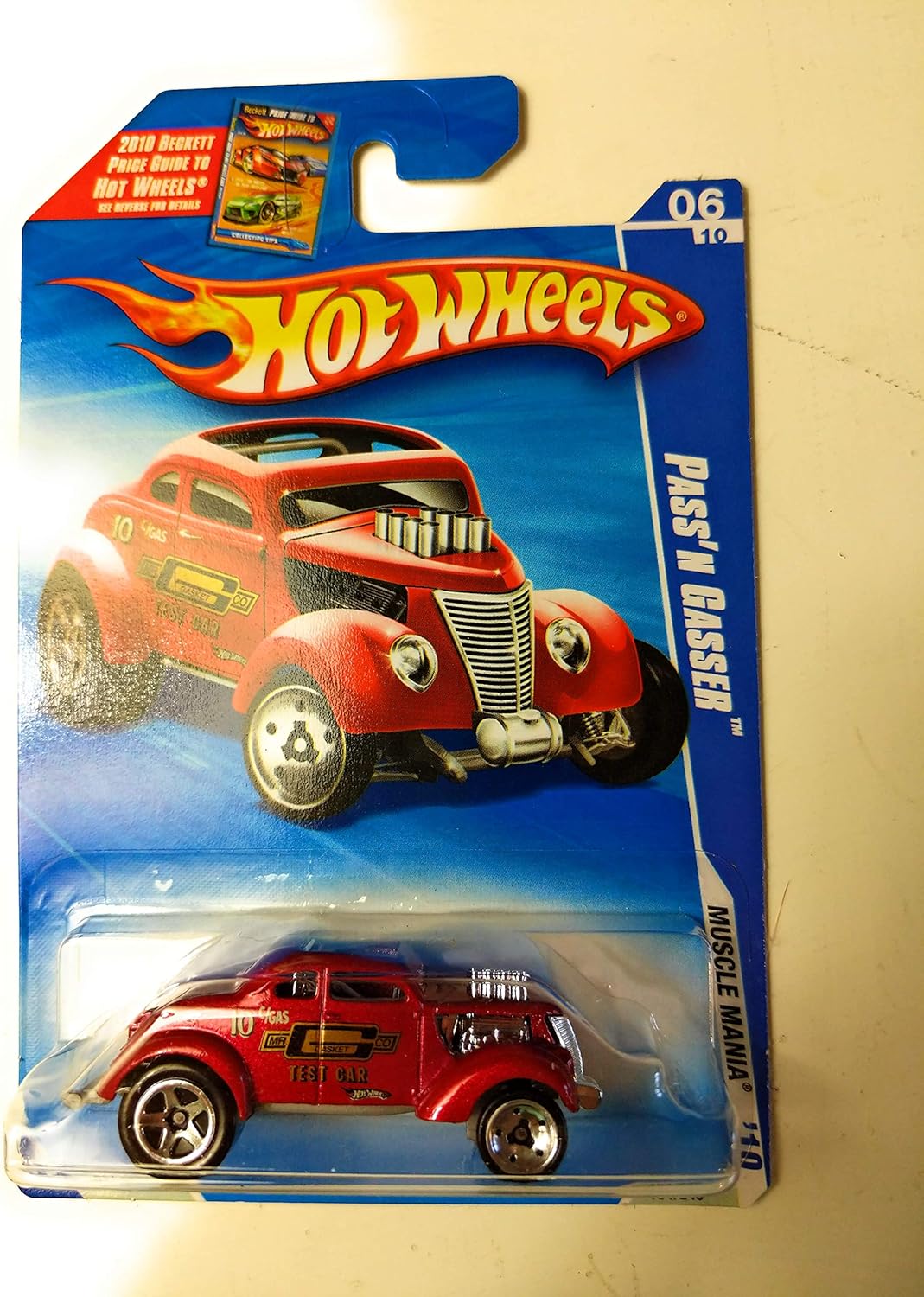 Hot Wheels 2010 Pass'N Gasser Muscle Mania 6/10 RED #104