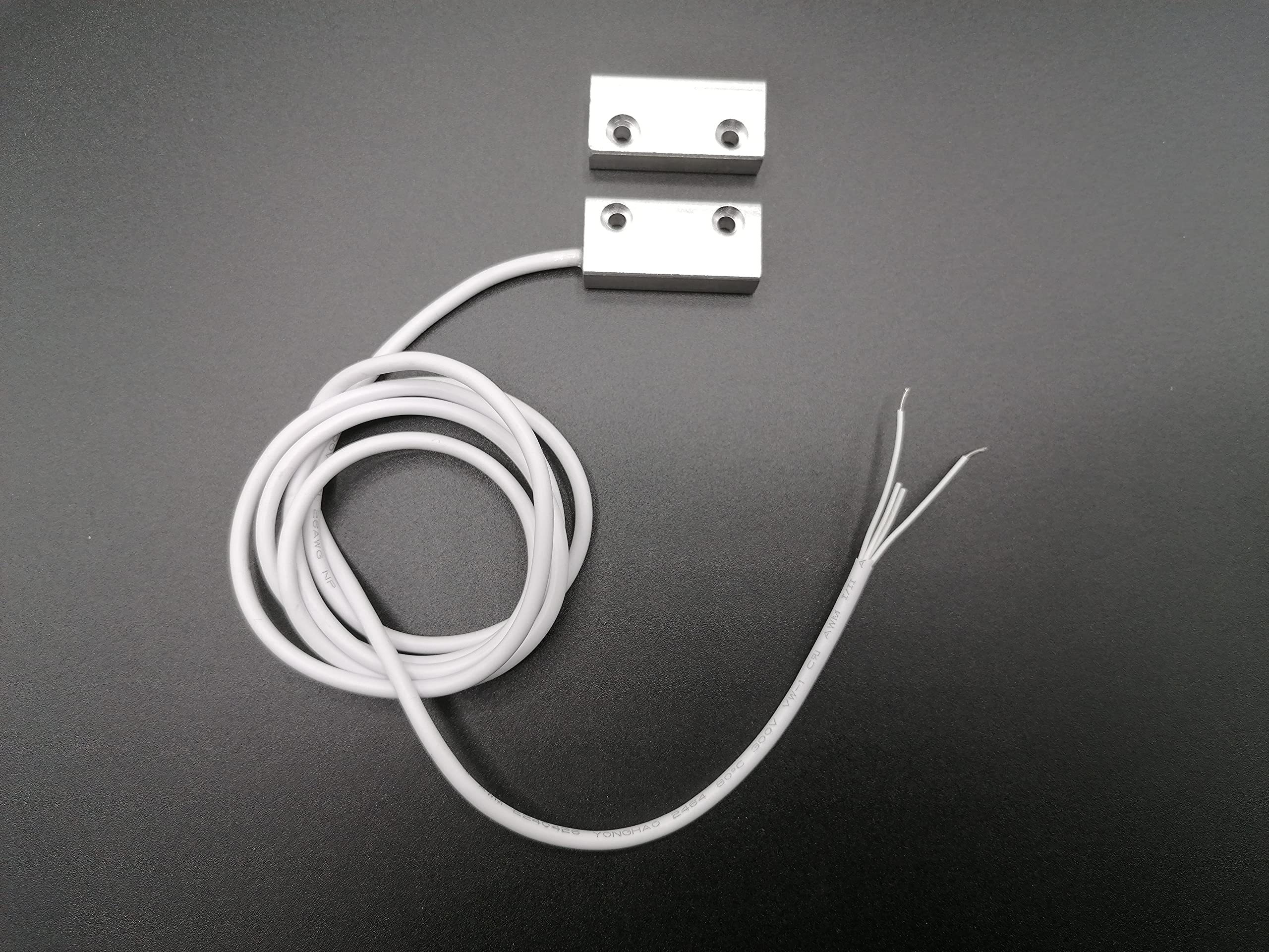 Contatto Magnetico Allarme 31mm Per Serramenti | Universale Con Cavo 100cm | Tamper Antimanomissione - Foto 7