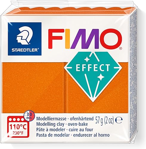 Miniatura 13 de STAEDTLER 8010-812 FIMO Effect - Arcilla de modelado polimérica endurecedora al horno - Plata brillante (2.01 oz)