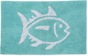 Southern Tide Home Skip Jack, Bath Rug, Aqua