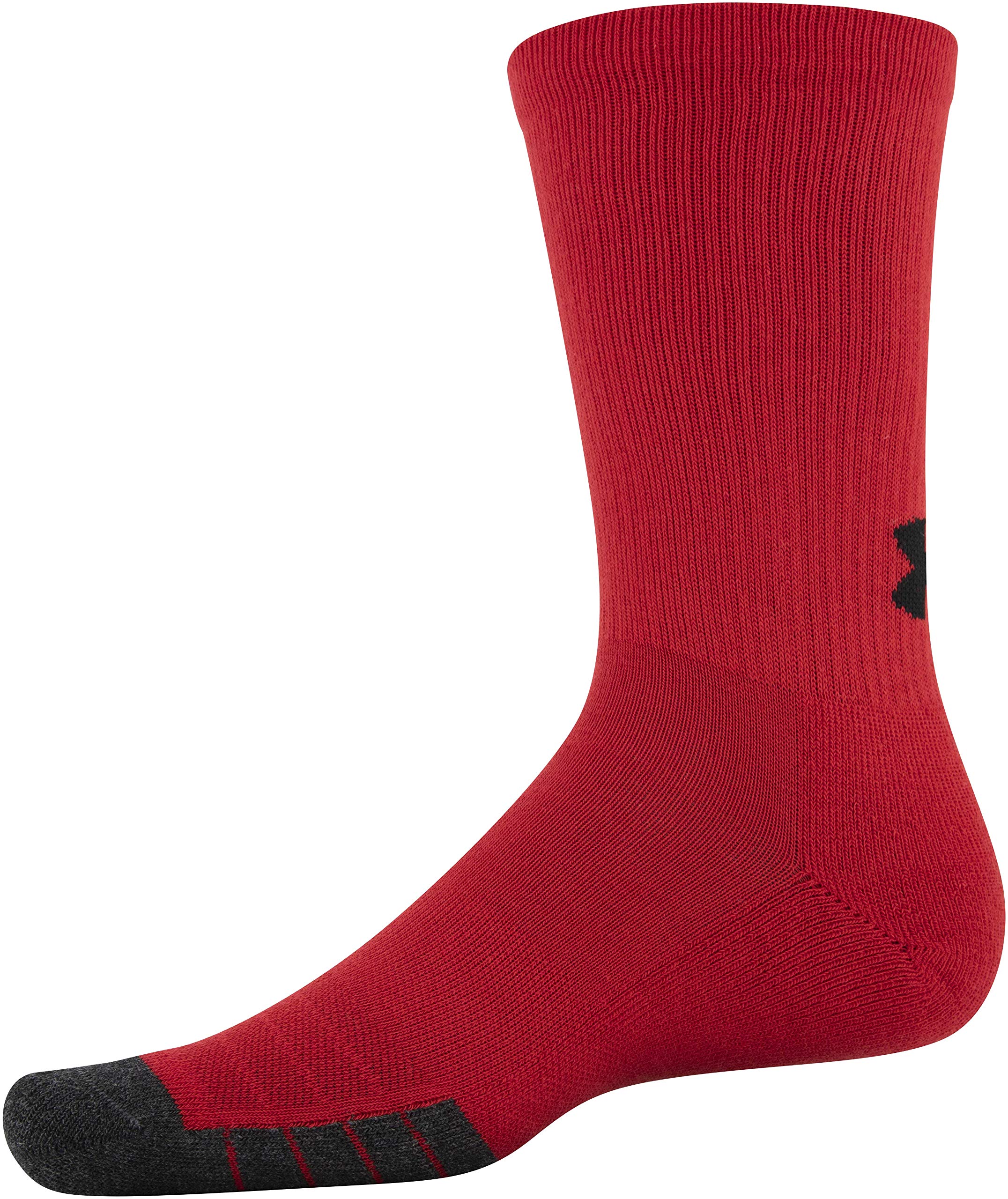 Under Armour Calcetines altos Performance Tech para mujer, varios pares (paquete de 6)