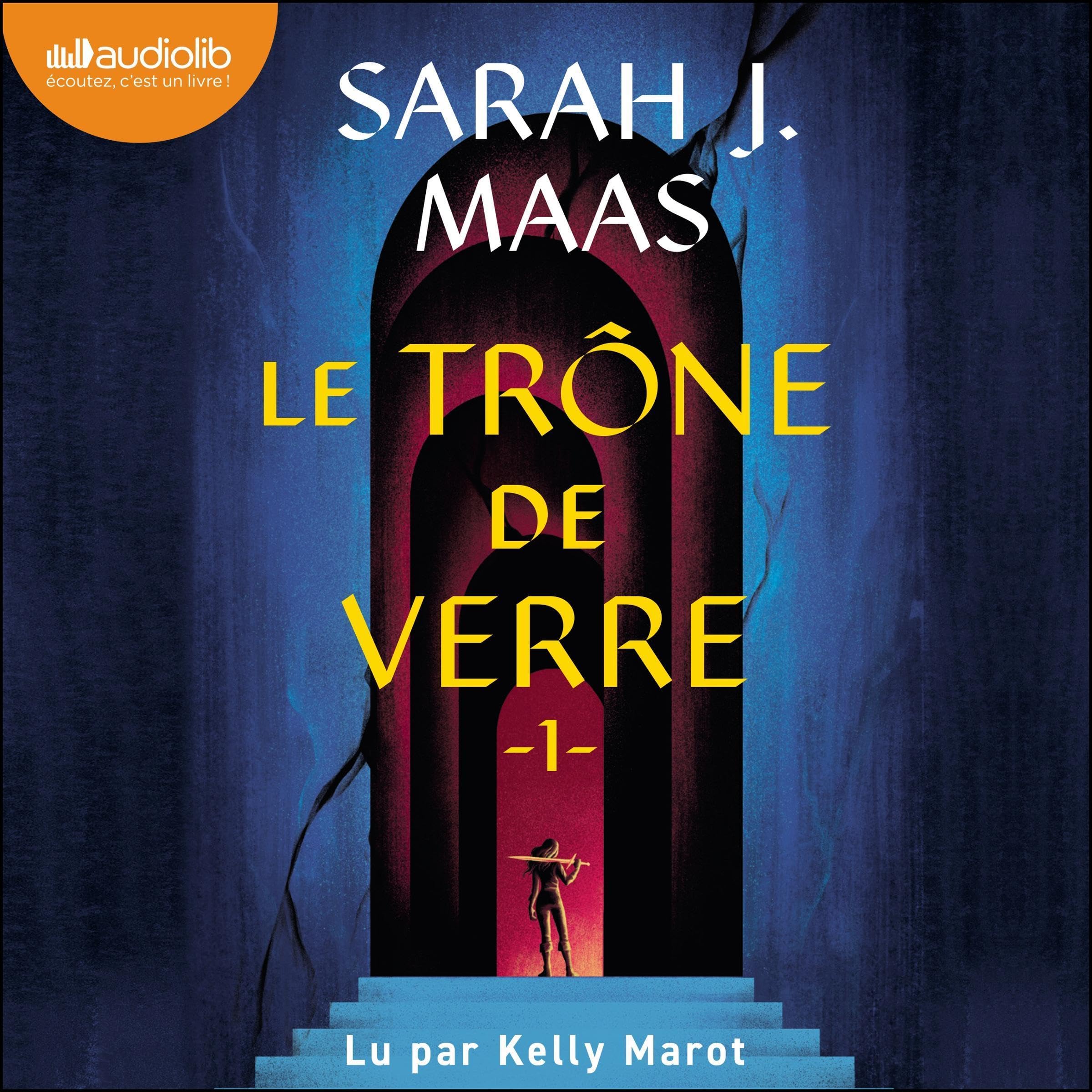 Cover art for Le Trône de verre