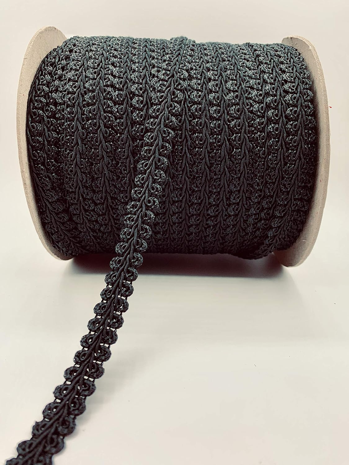 Trimplace Black 5/8" Chinese Braid - 12 Yards