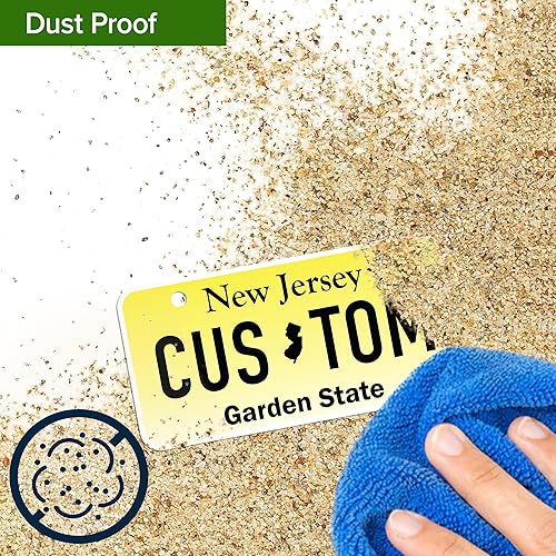 Miniatura 9 de Mini Placas de Matrícula, Placas de Matrícula Personalizadas, Personalizadas para Automóvil, Bicicletas, Cuatrimoto, Automóvil de Niños, Carrito de